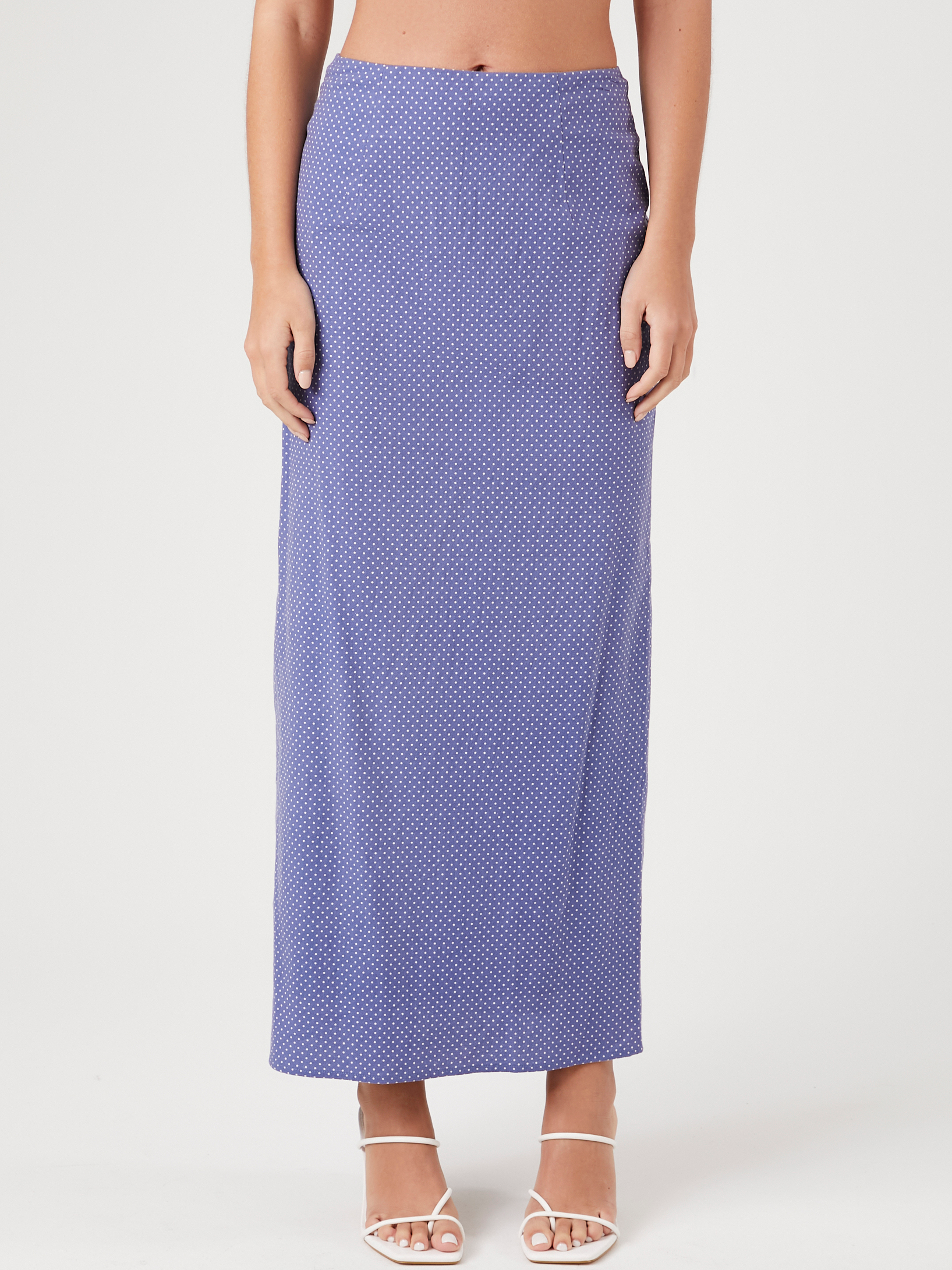 סט טופ וחצאית נקודות- FOREVER 21|פוראבר 21