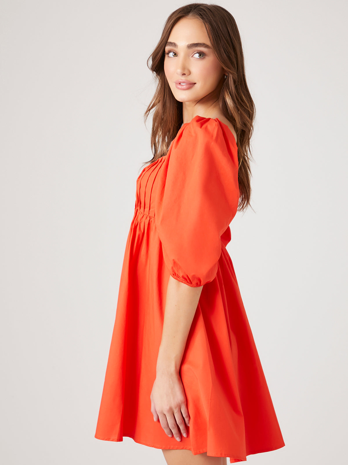 שמלת פופלין מתרחבת- FOREVER 21|פוראבר 21