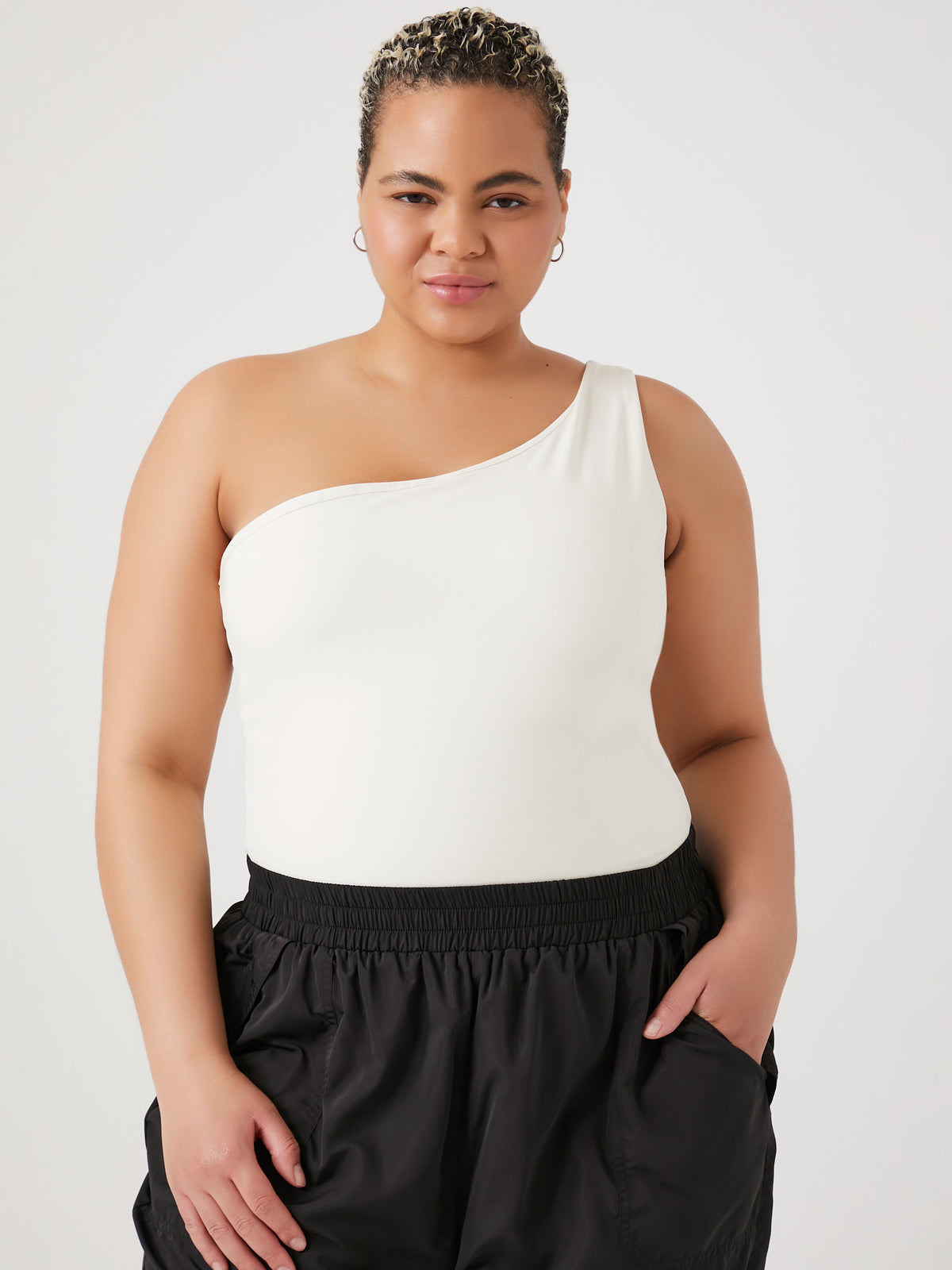 בגד גוף כתף אחת PLUS SIZE