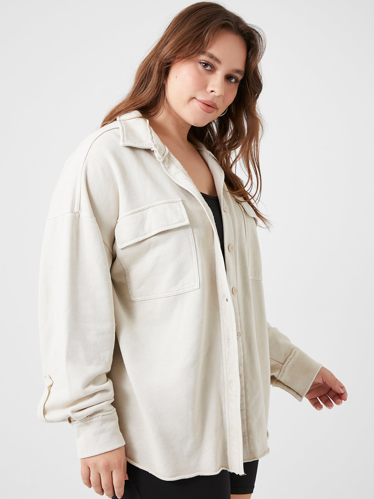ז'קט פרנץ' טרי PLUS SIZE