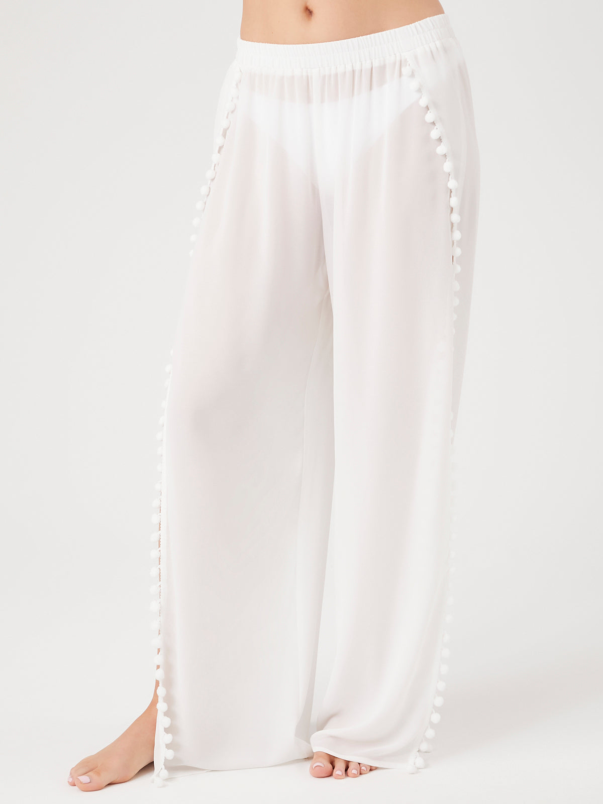 מכנסי חוף בשילוב שסע