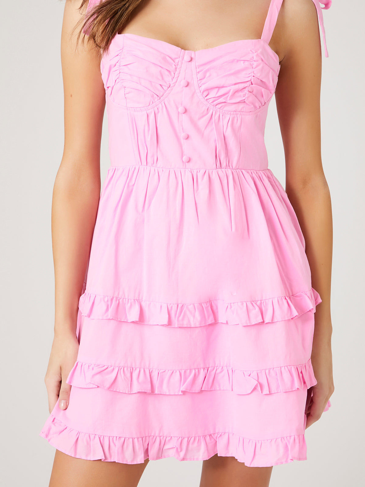 שמלת מיני קומות מתרחבת- FOREVER 21|פוראבר 21