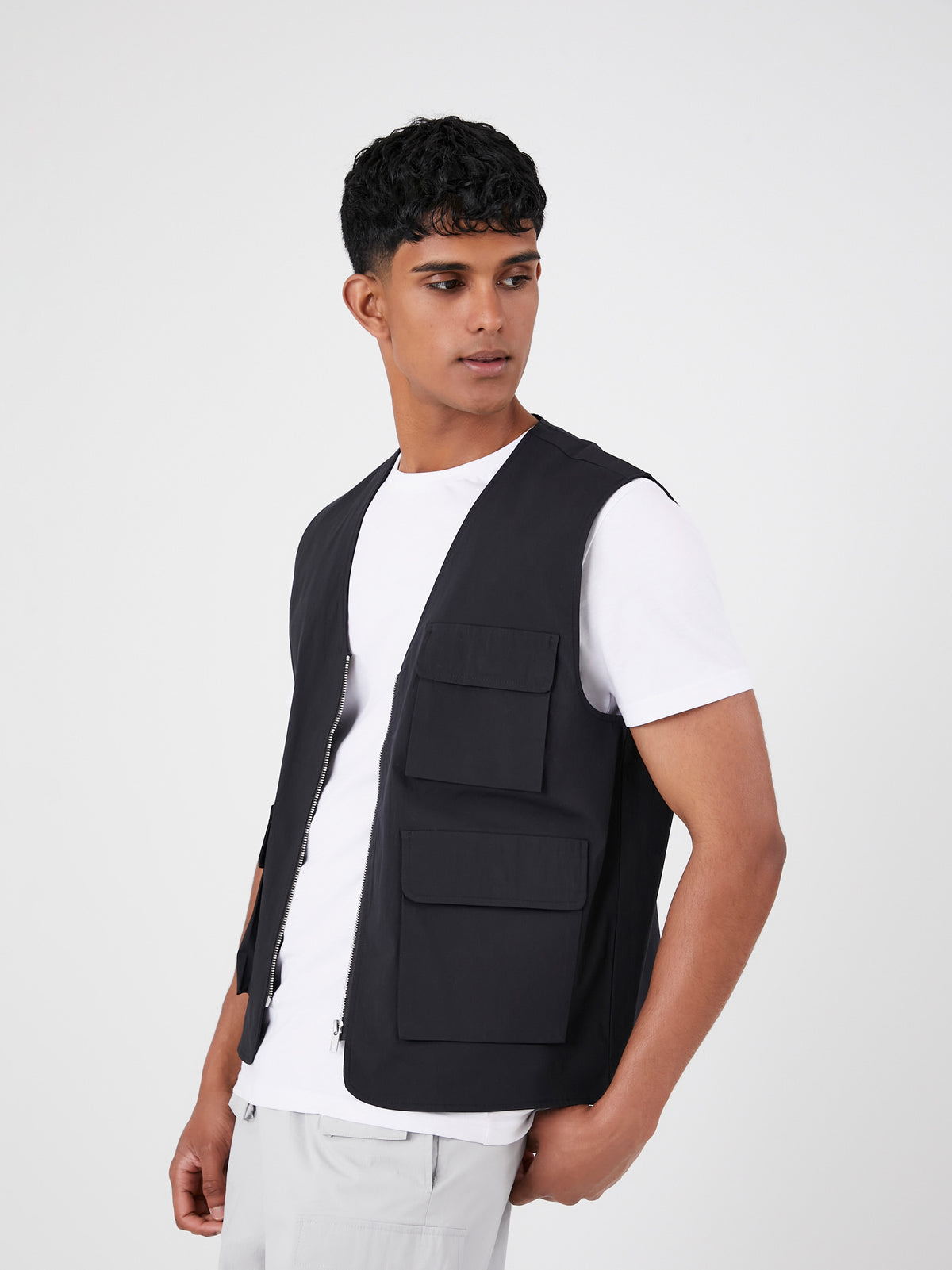 ווסט בשילוב כיסים