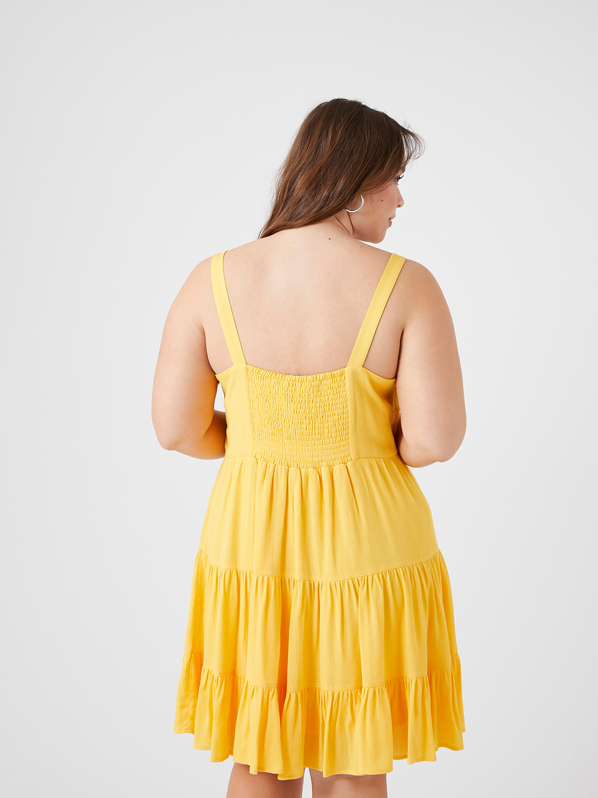 שמלת מיני קומות PLUS SIZE- FOREVER 21|פוראבר 21