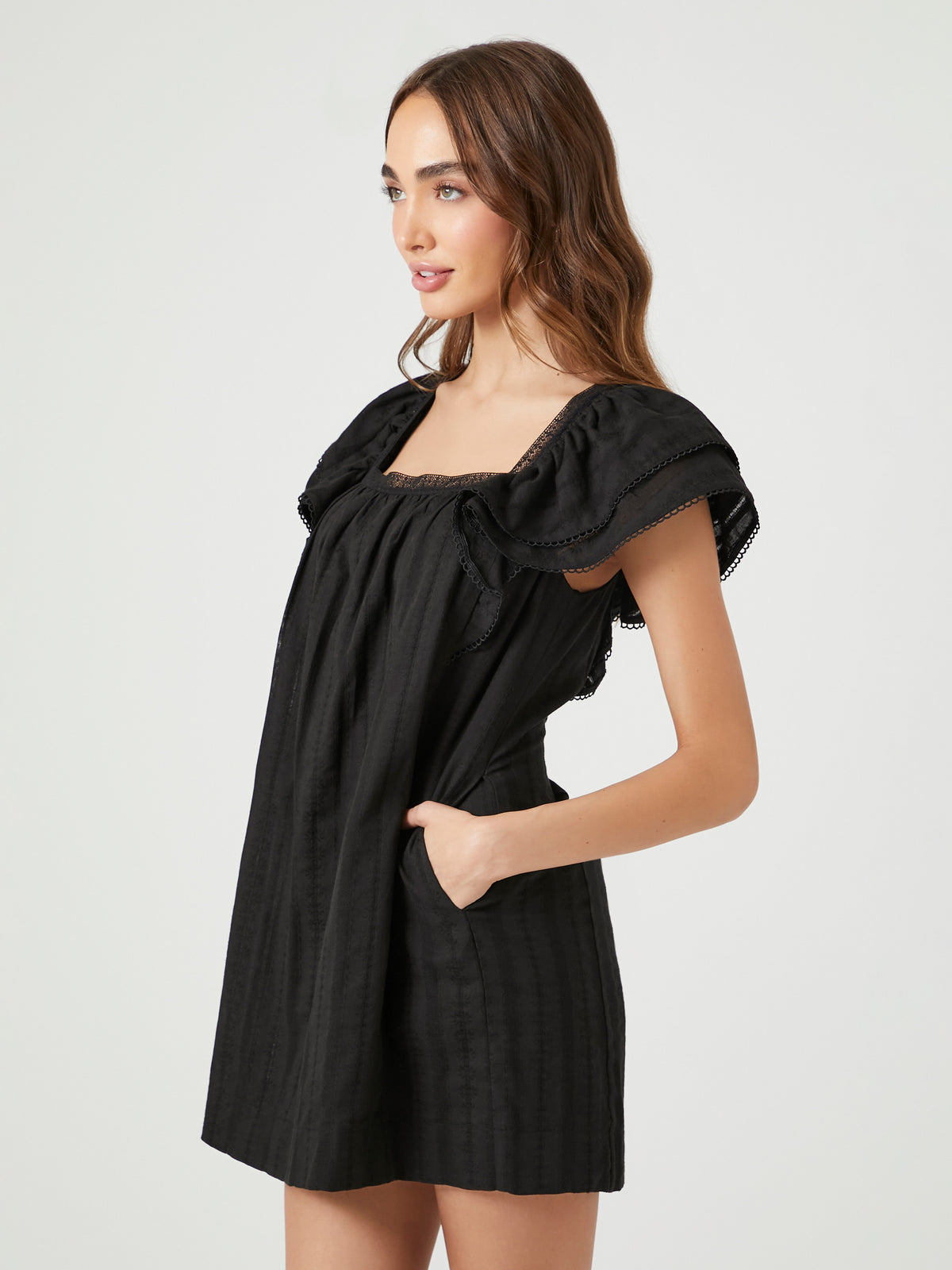 שמלת מיני תחרה