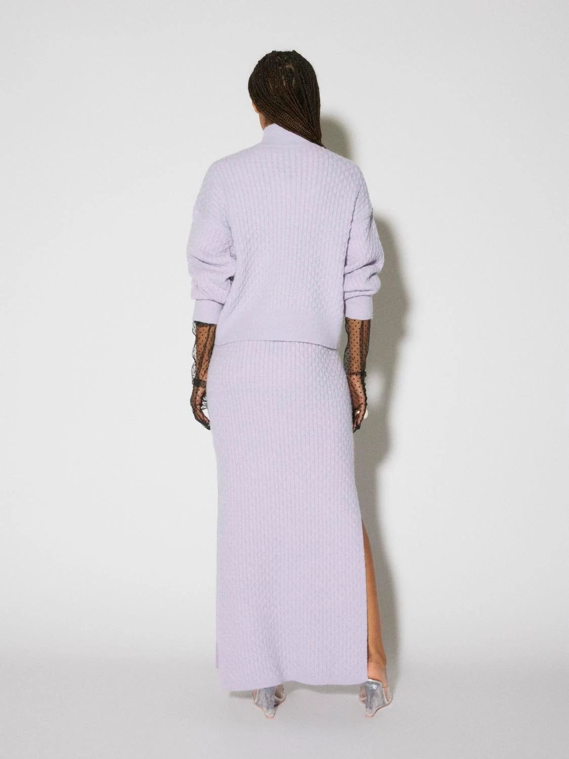 סריג עם צווארון גולף