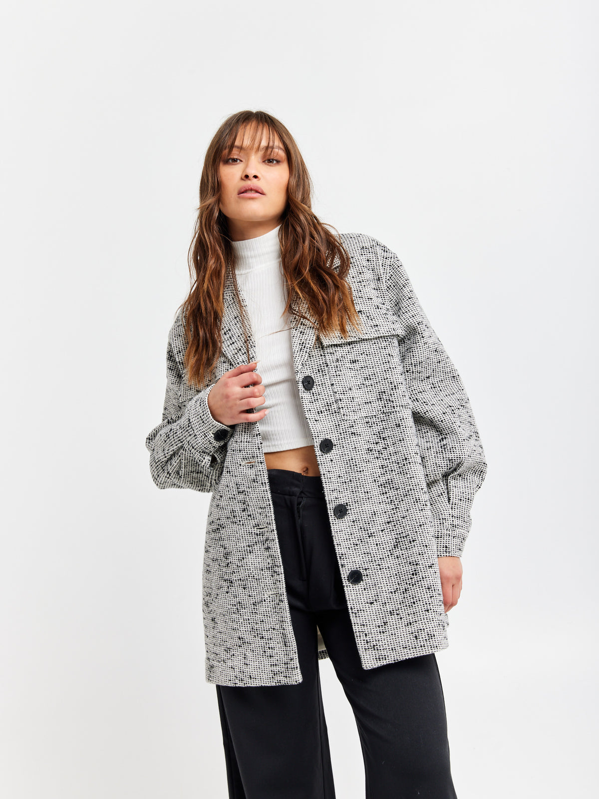 ג'קט אוברסייז טוויד