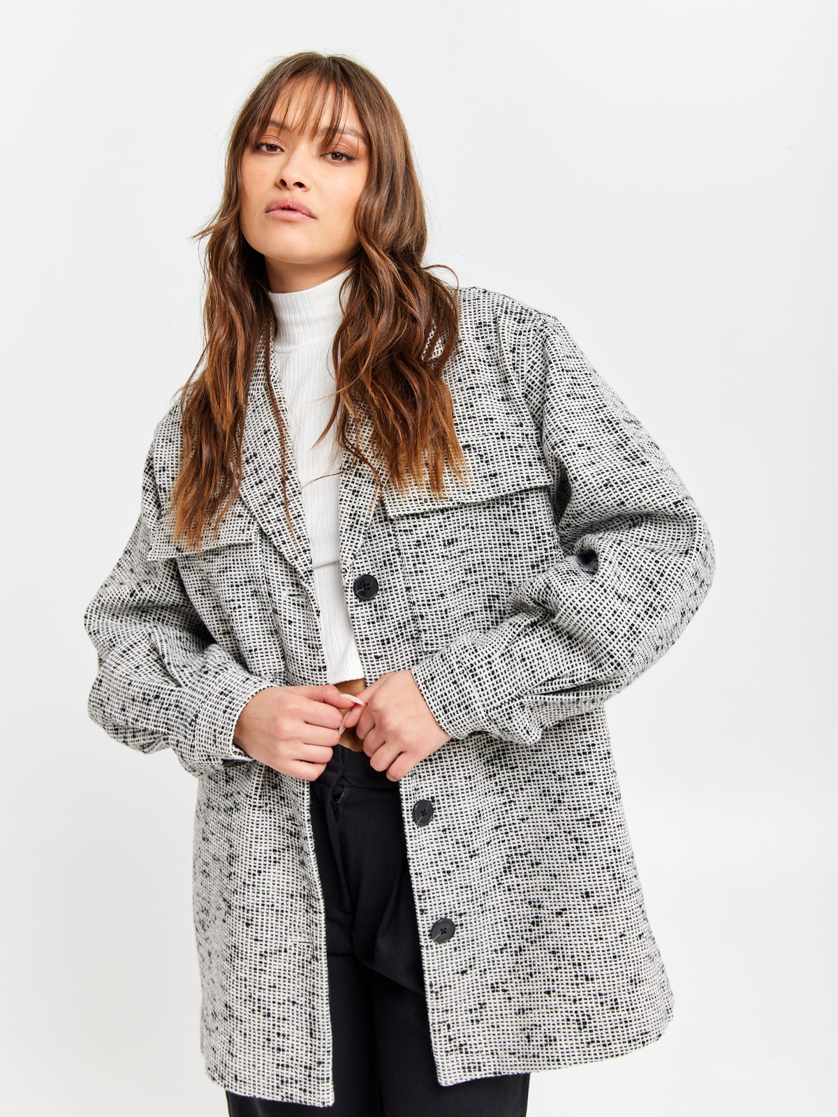 ג'קט אוברסייז טוויד