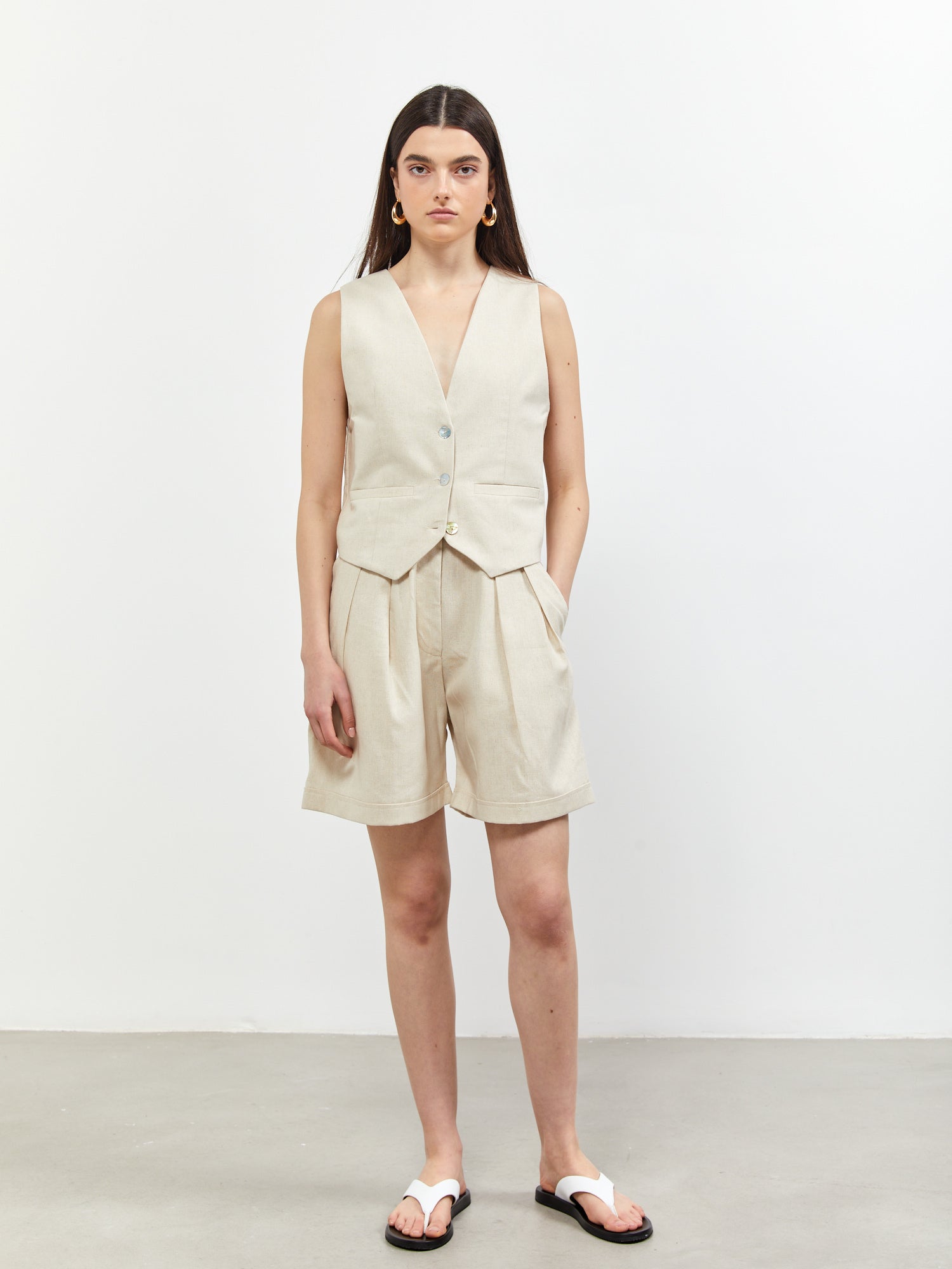 מכנסי ברמודה מחוייטים- Style River|סטייל ריבר