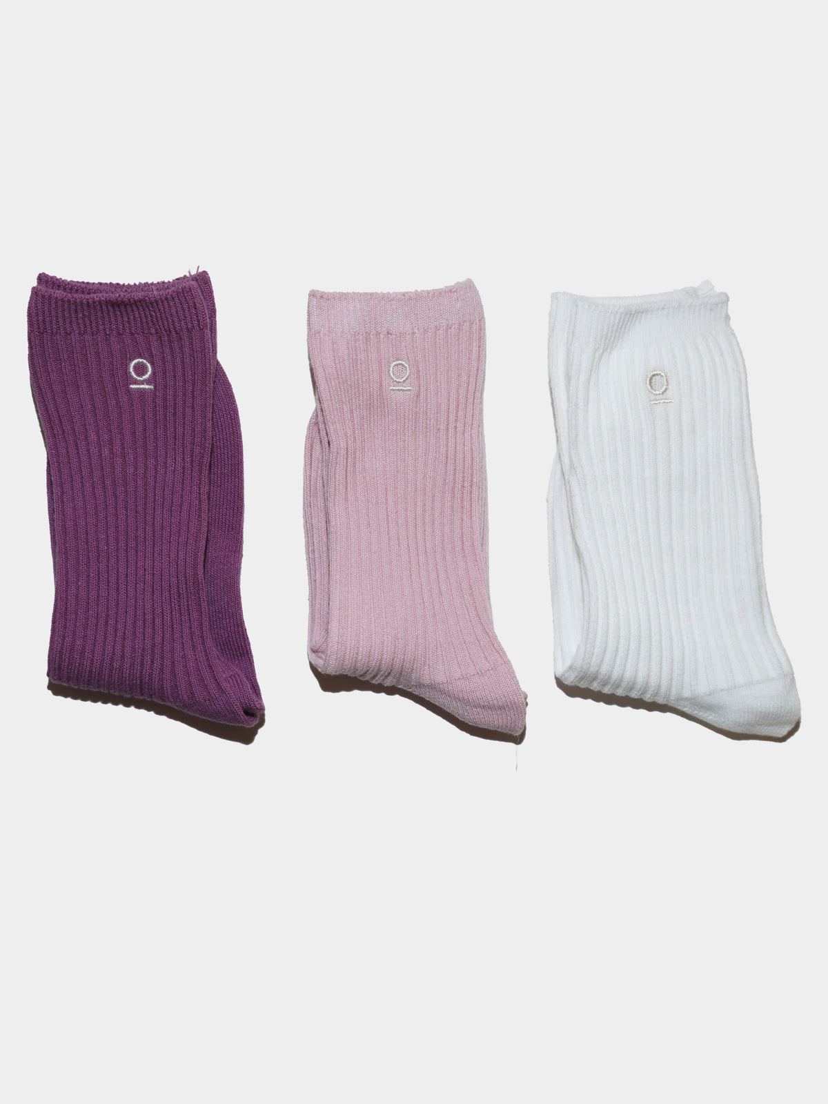 מארז 3 זוגות גרביים חורפיות / ורוד / ילדים יוניסקס
