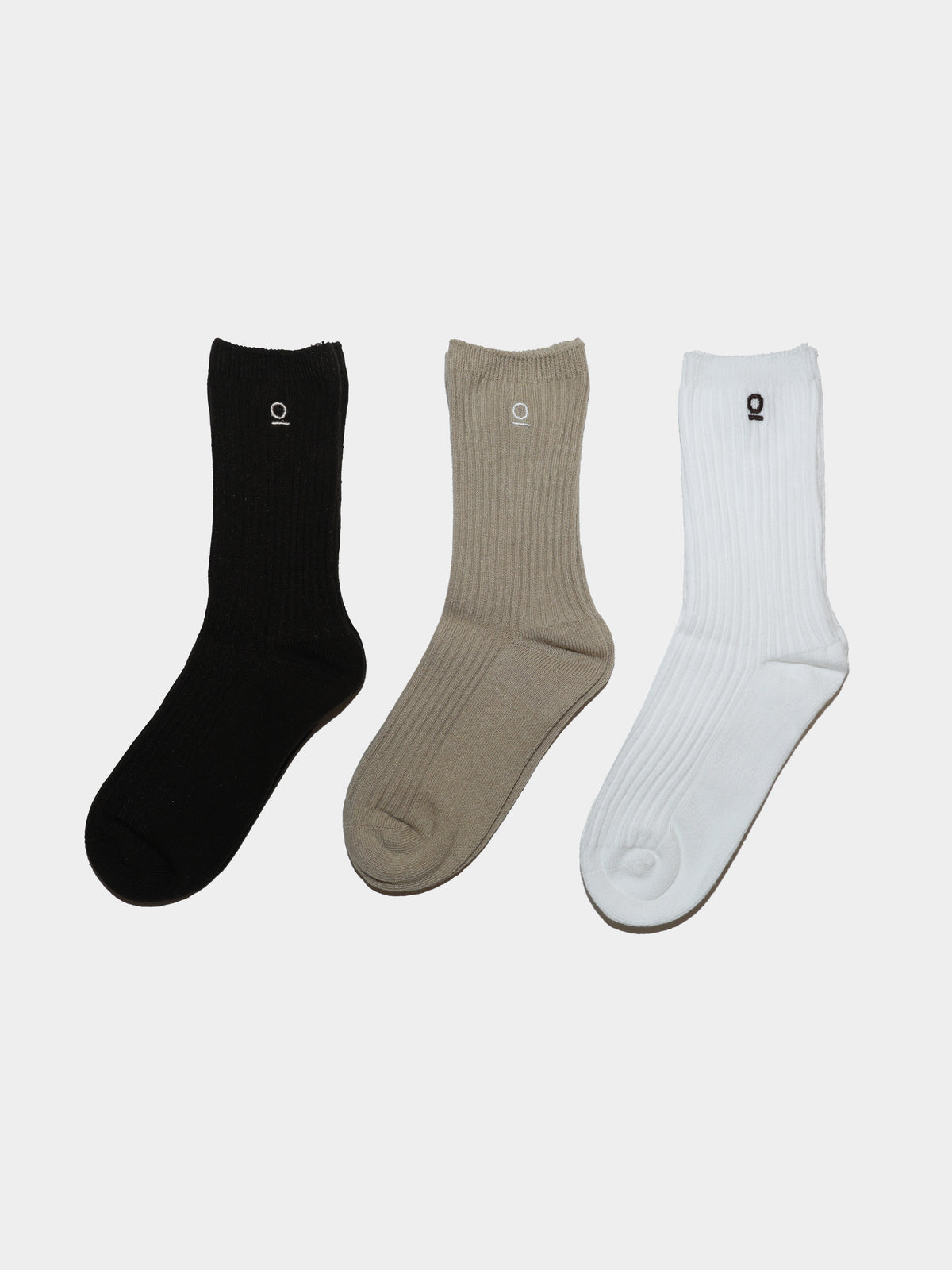 מארז 3 זוגות גרביים חורפיות / חום- אבן / ילדים יוניסקס