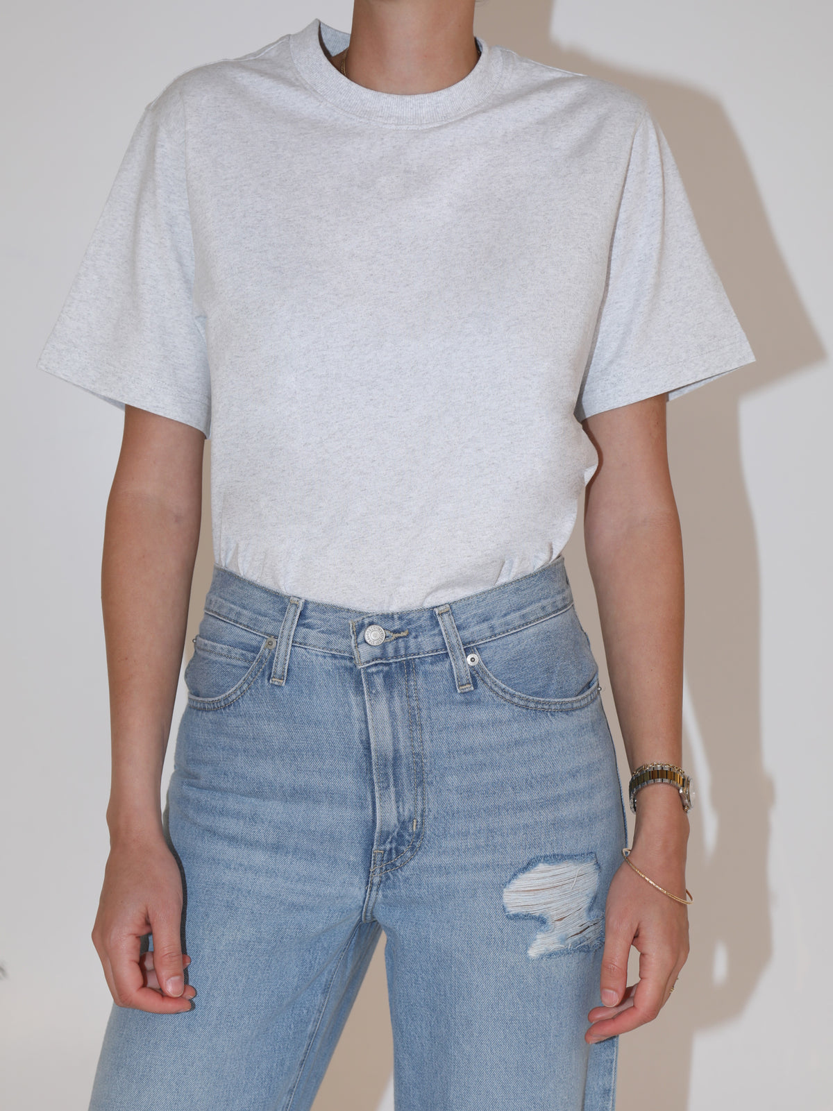 טישרט בייסיק קצרה 100% ממוחזרת / נשים