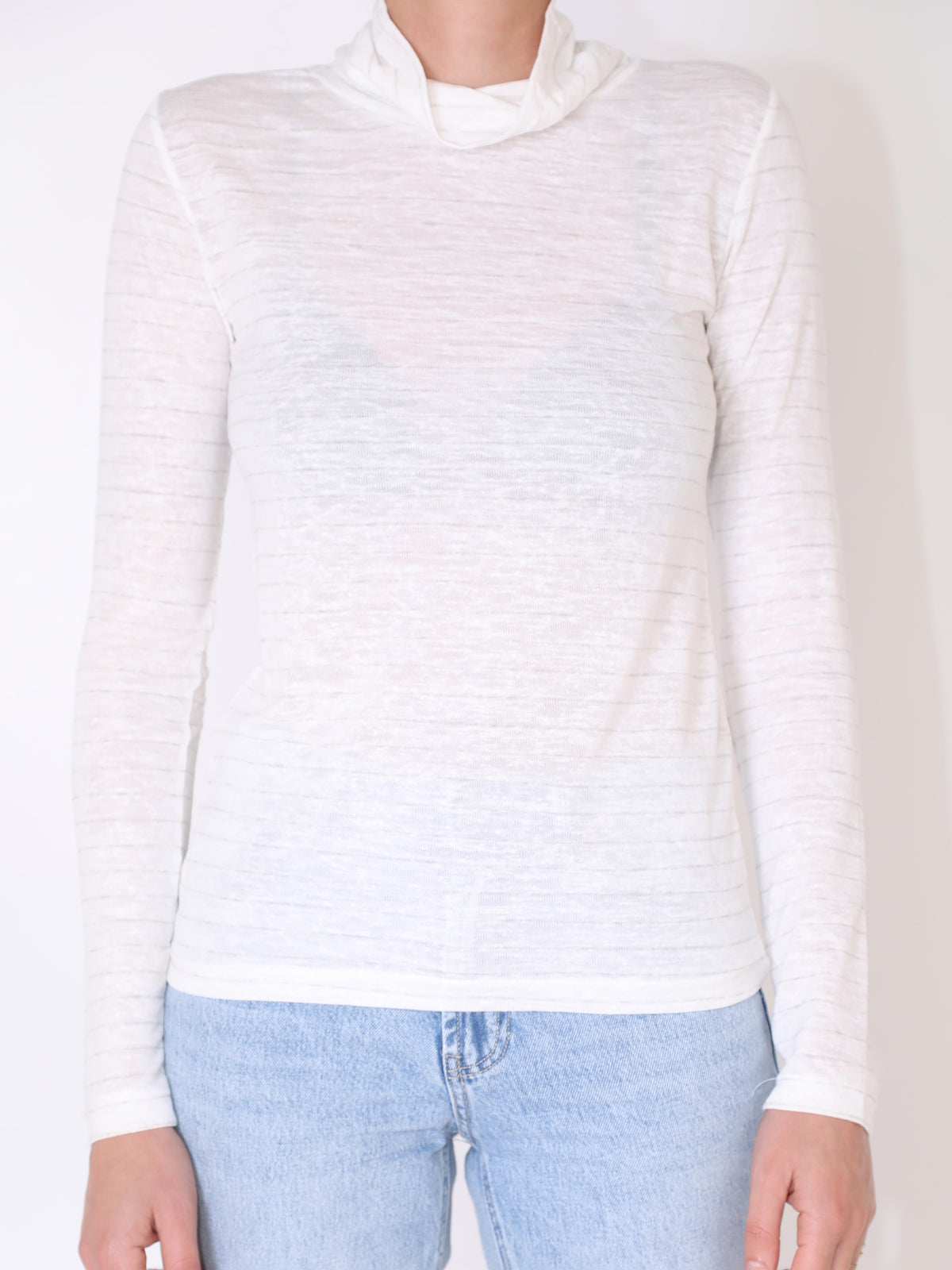 חולצת גולף פסים מבד סלאב