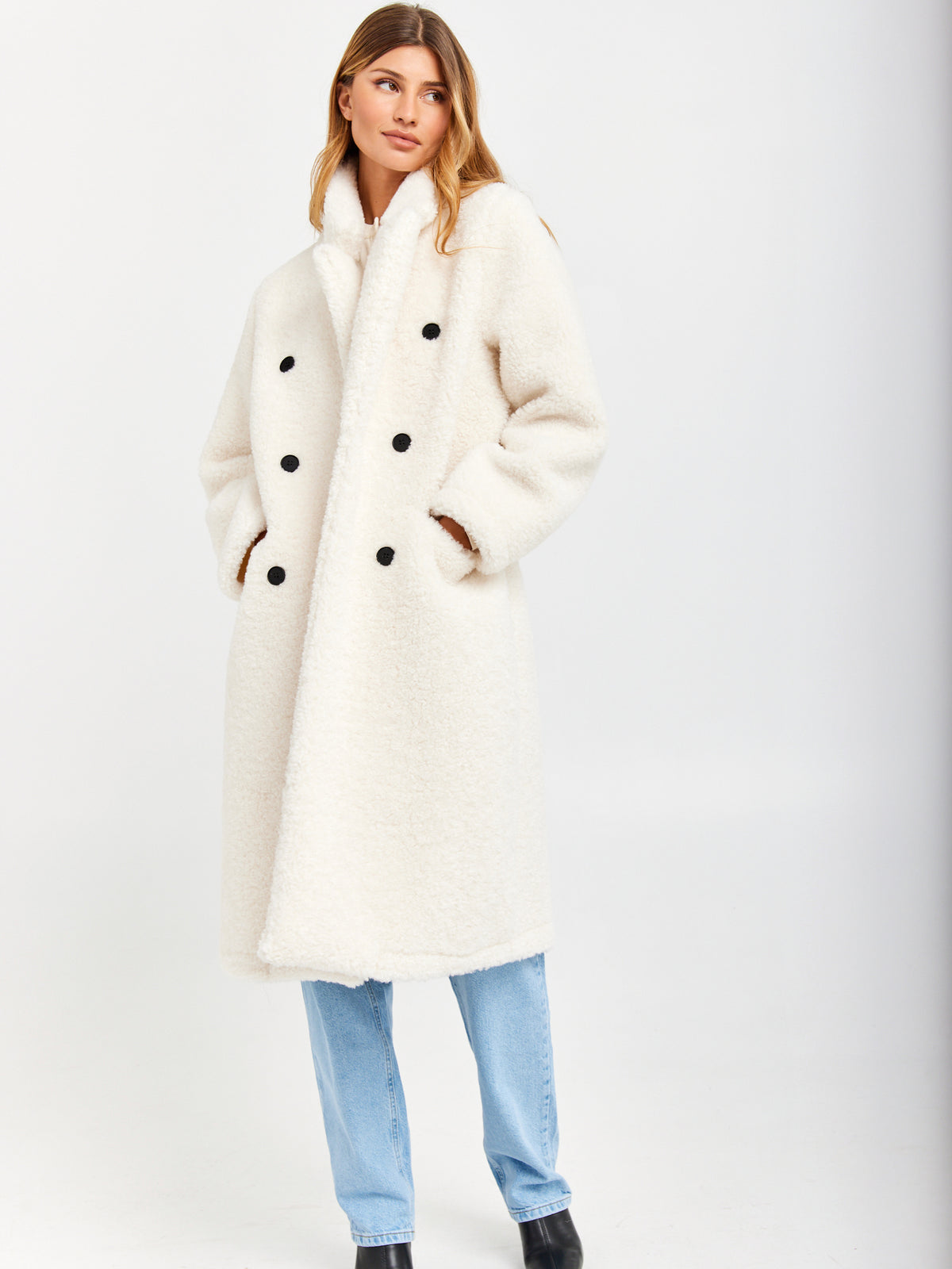 מעיל טדי ארוך