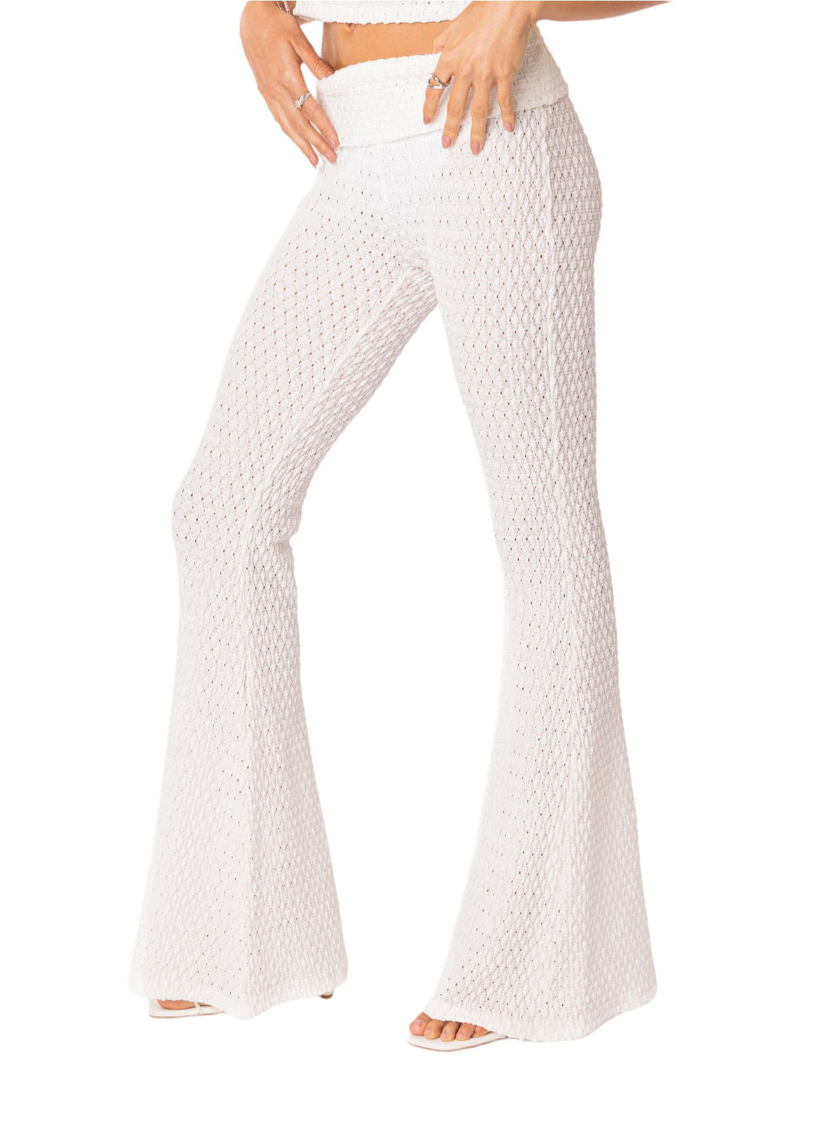 מכנסי פדלפון מבד סריג