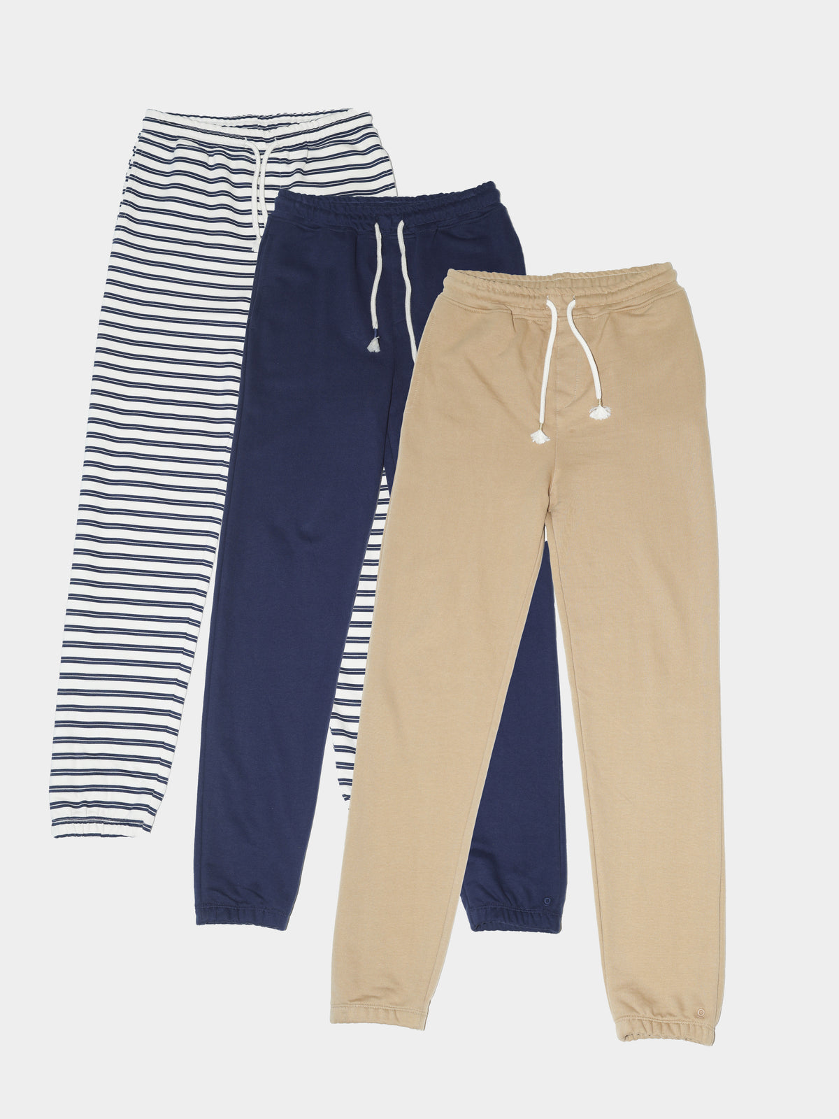 מארז 3 מכנסי טרנינג פרנץ׳ טרי / נייבי / ילדים יוניסקס