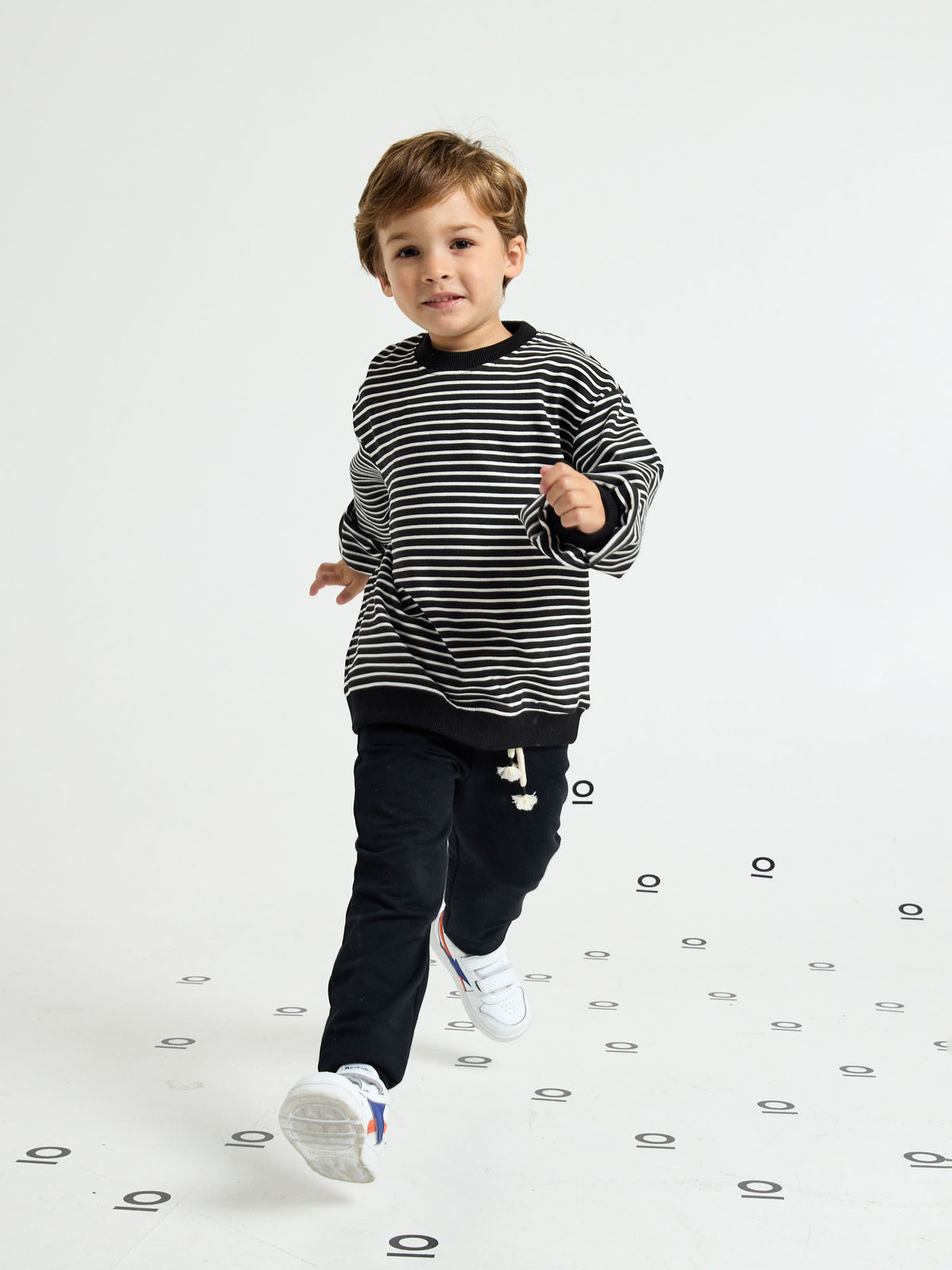 מארז 3 סווטצ׳רטים פרנץ׳ טרי / שחור / ילדים בנים