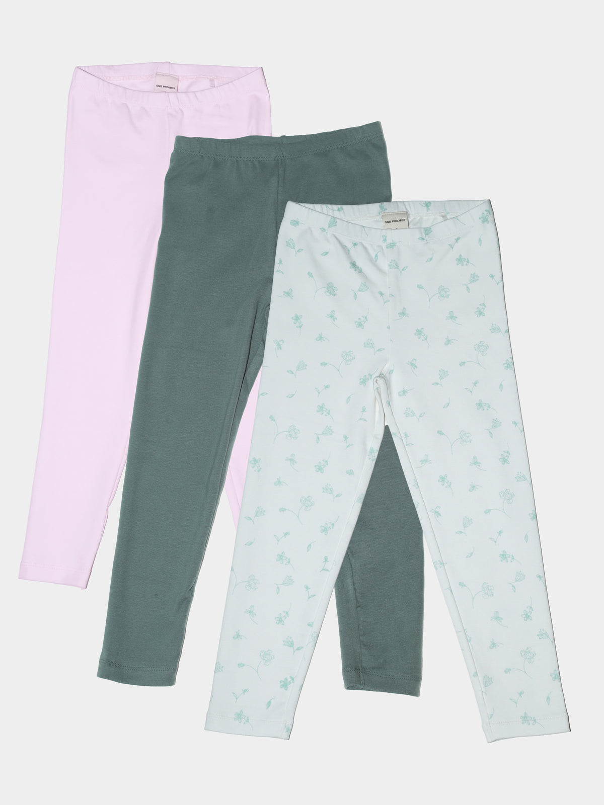 מארז 3 טייצים / ירוק / ילדים ותינוקות בנות