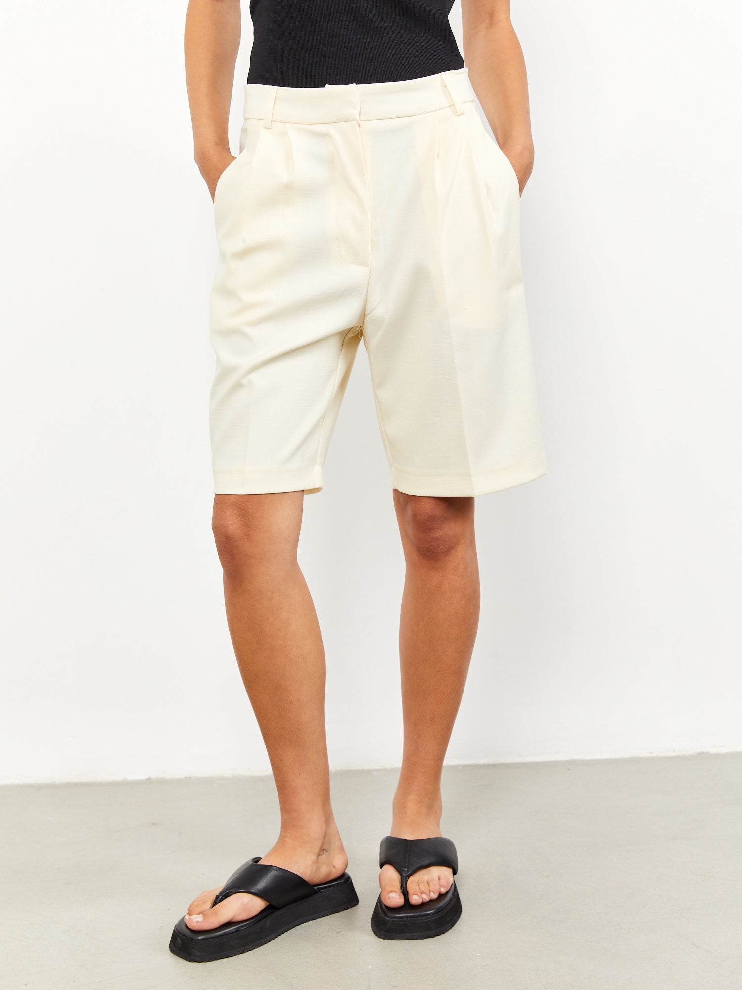 מכנסי ברמודה מחויטים- Style River|סטייל ריבר