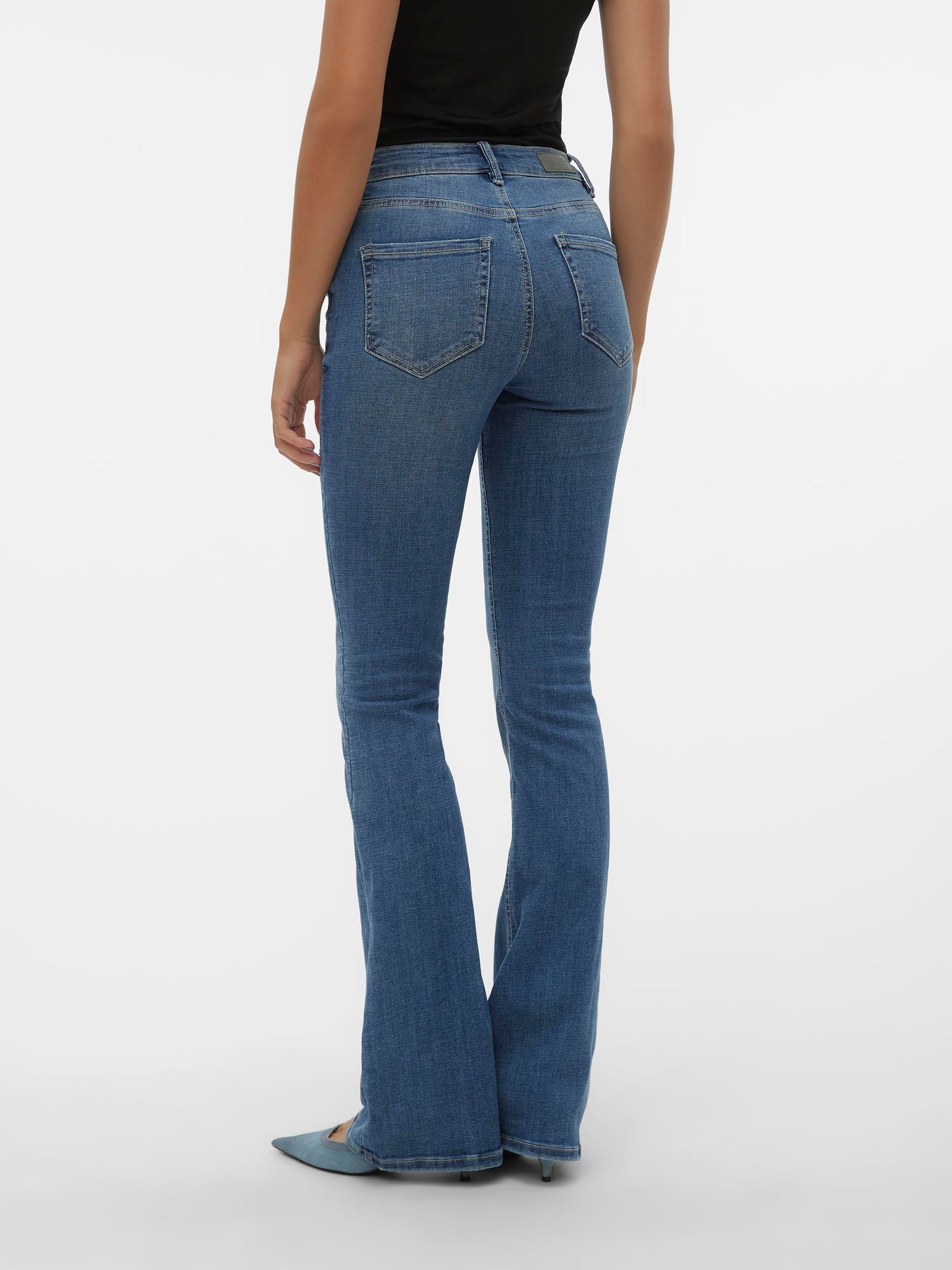 מכנס ג'ינס פדלפון / אורך קצר- Vero Moda |וורו מודה