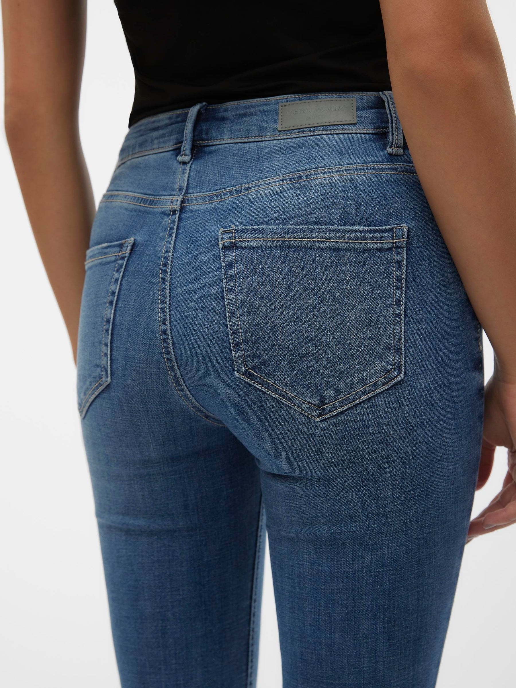 מכנס ג'ינס פדלפון / אורך ממוצע- Vero Moda |וורו מודה