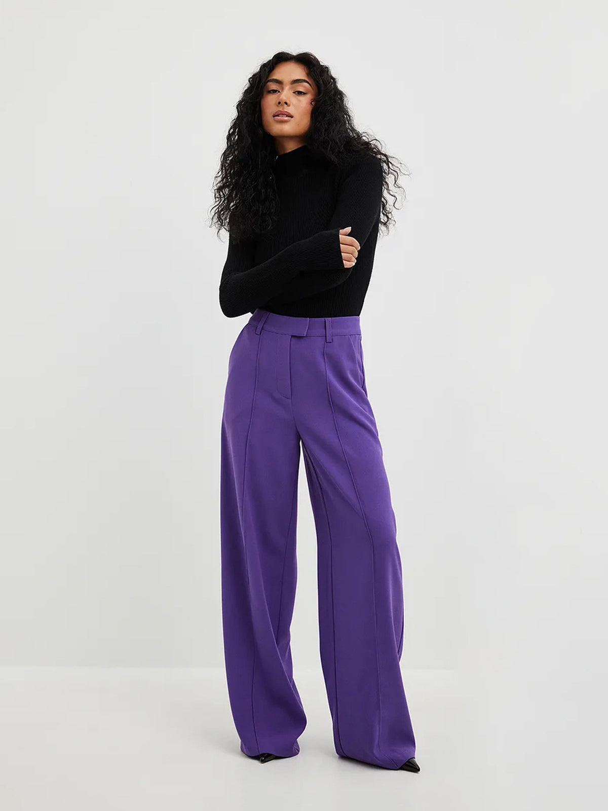 מכנסיים מחוייטים Janka Polliani x NA-KD