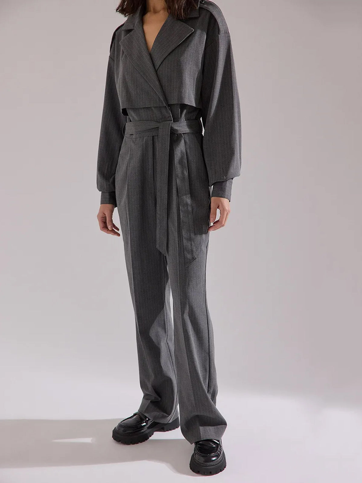 אוברול פסים VICTORIA WALDAU X NA-KD