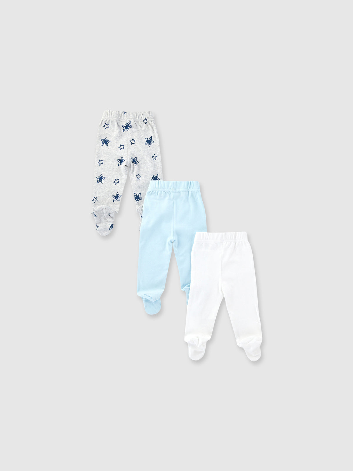 מארז 3 מכנסיים עם רגליות STAR BABY / תינוקות