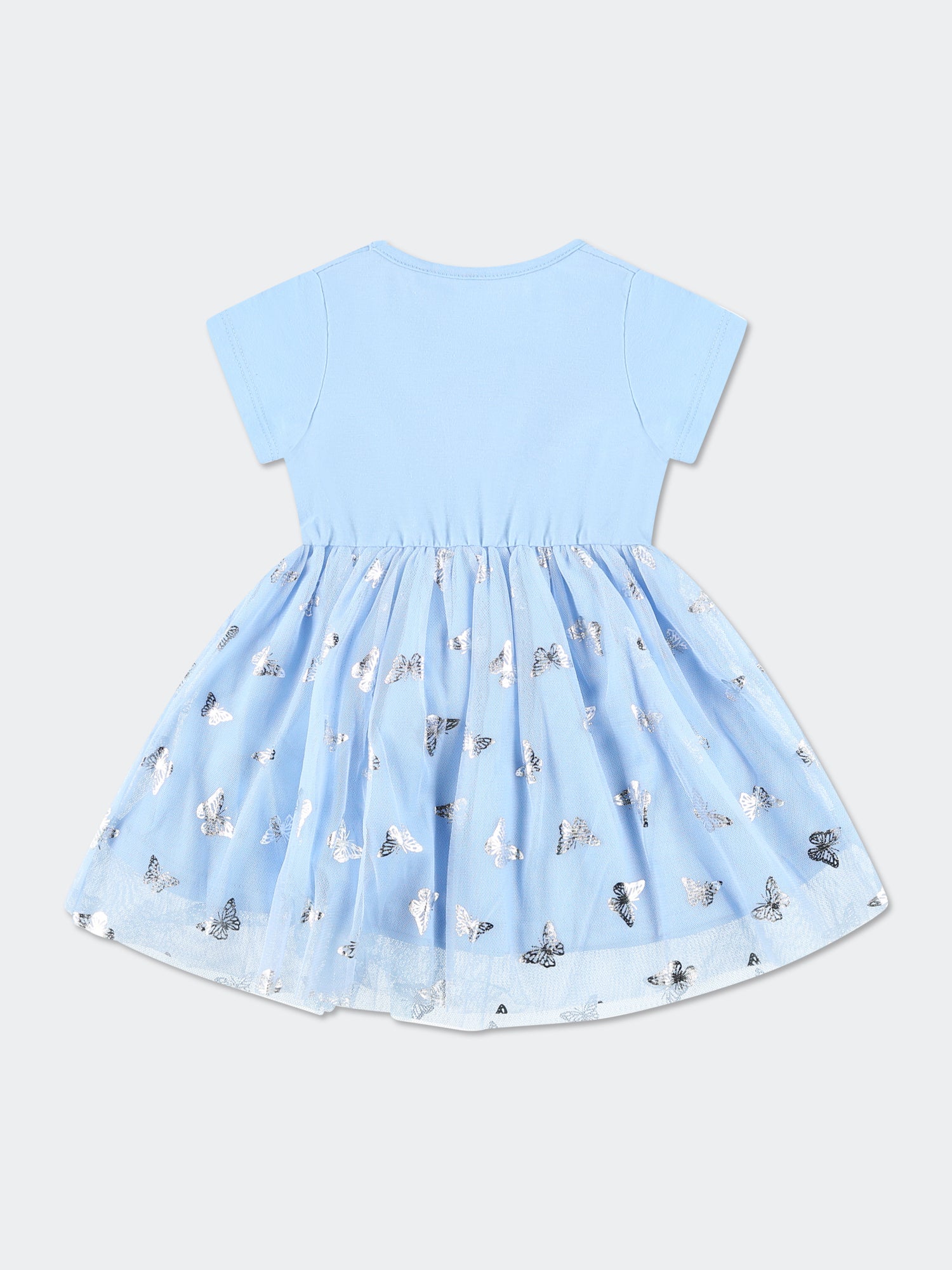 שמלת פרפרים בשילוב טול / תינוקות- Borderline|בורדרליין