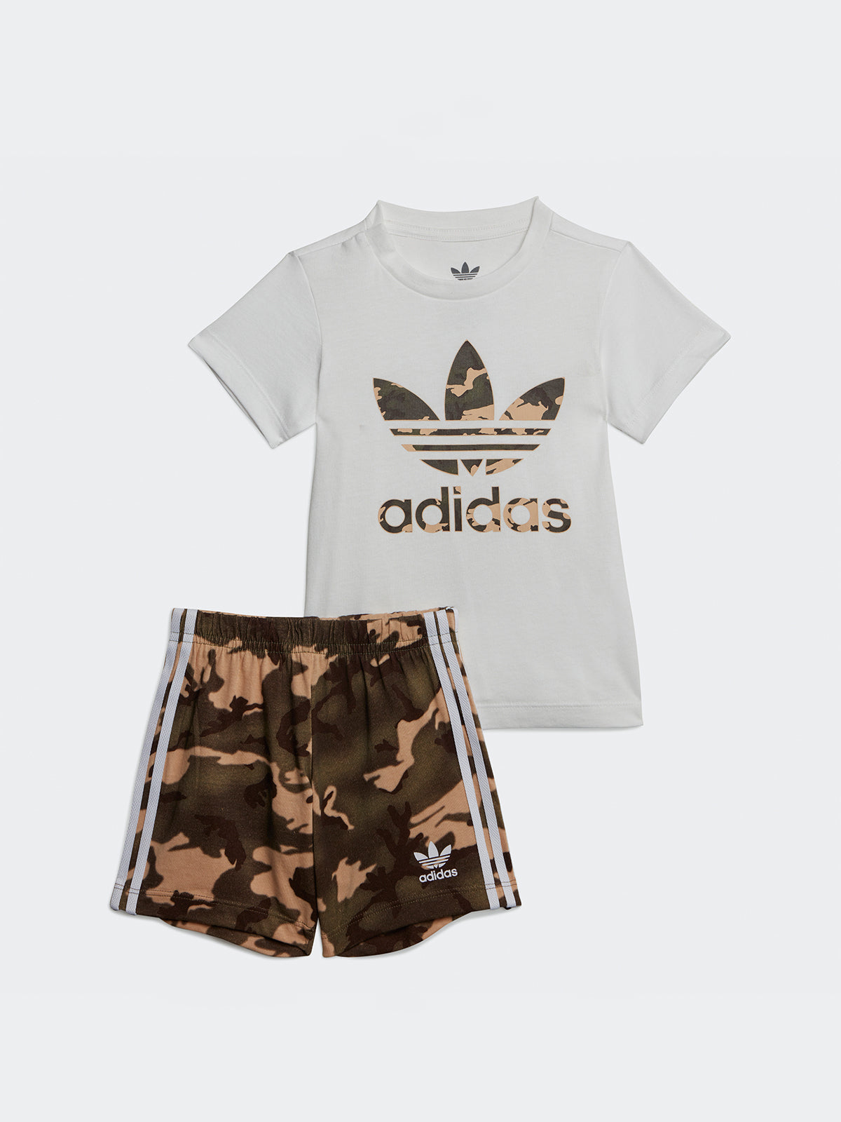 סט חולצה ומכנסיים קצרים / תינוקות- Adidas Originals|אדידס אוריג'ינלס
