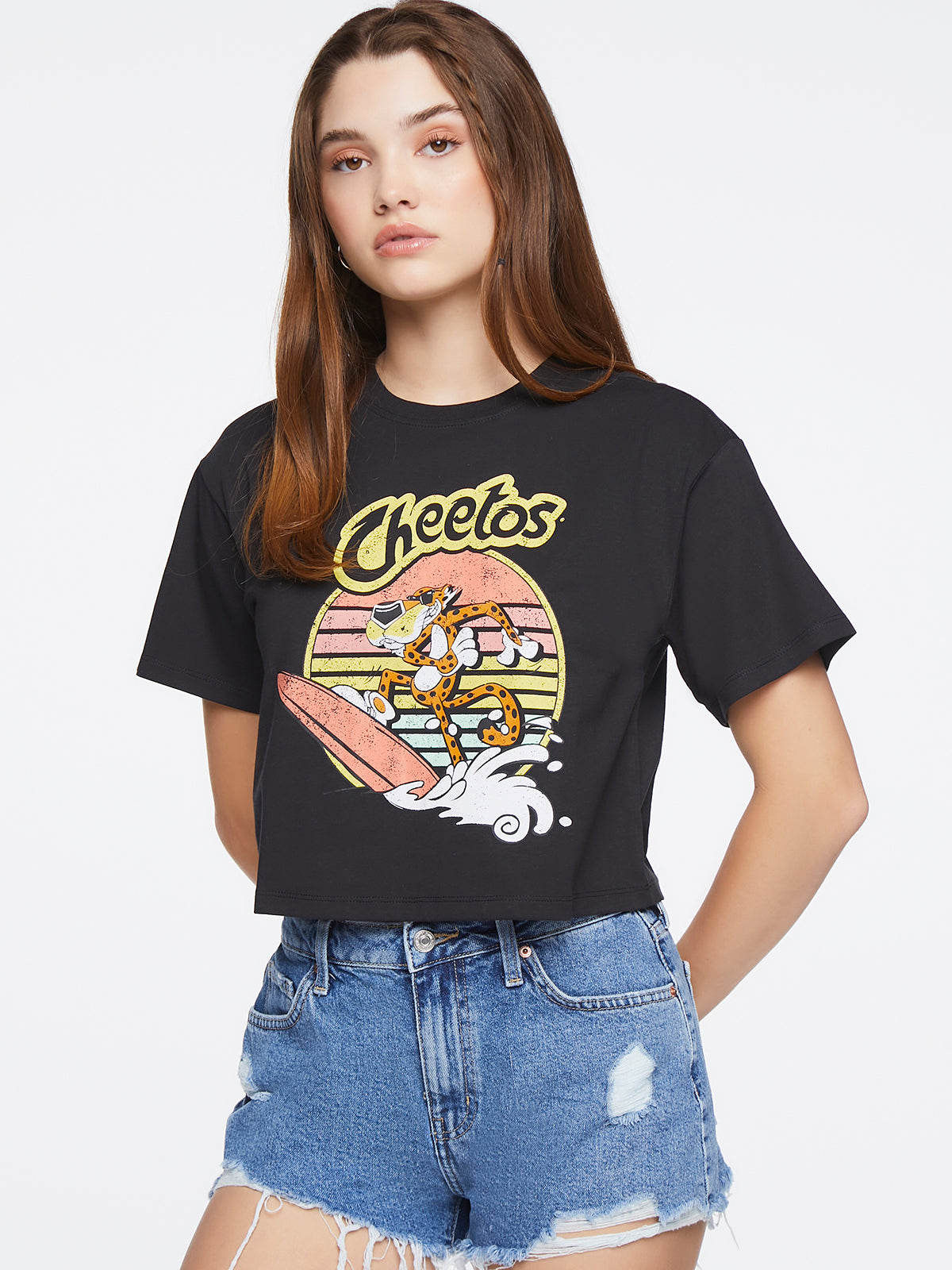 מכנסי ג'ינס קצרים- FOREVER 21|פוראבר 21