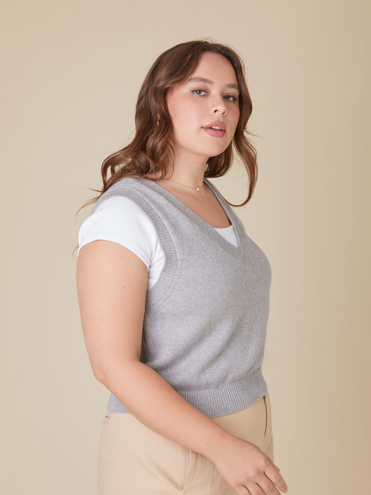 אפודה קלאסית PLUS SIZE