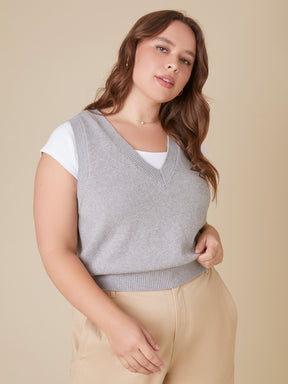 אפודה קלאסית PLUS SIZE
