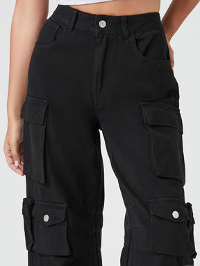 מכנסי דגמ'ח WIDE LEG