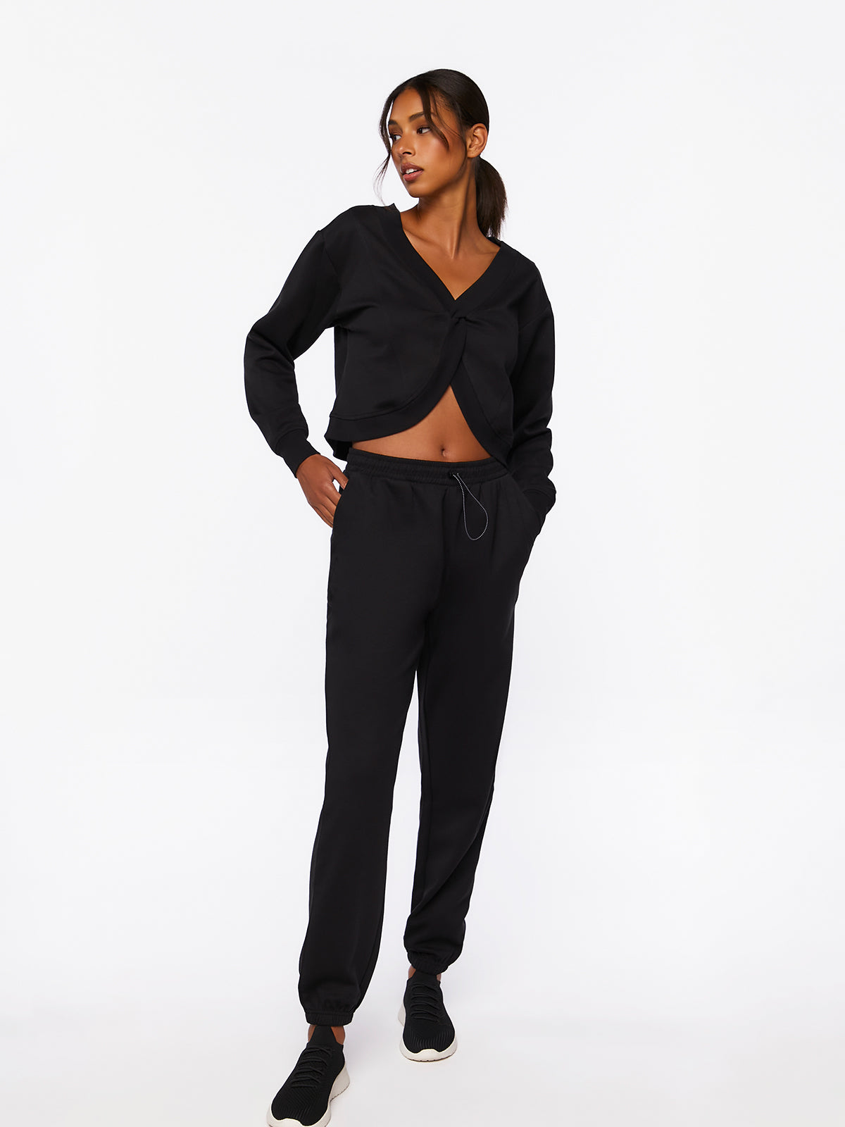 סווטשירט DoubleWay- FOREVER 21|פוראבר 21