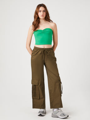 מכנסי דגמ'ח WIDE LEG