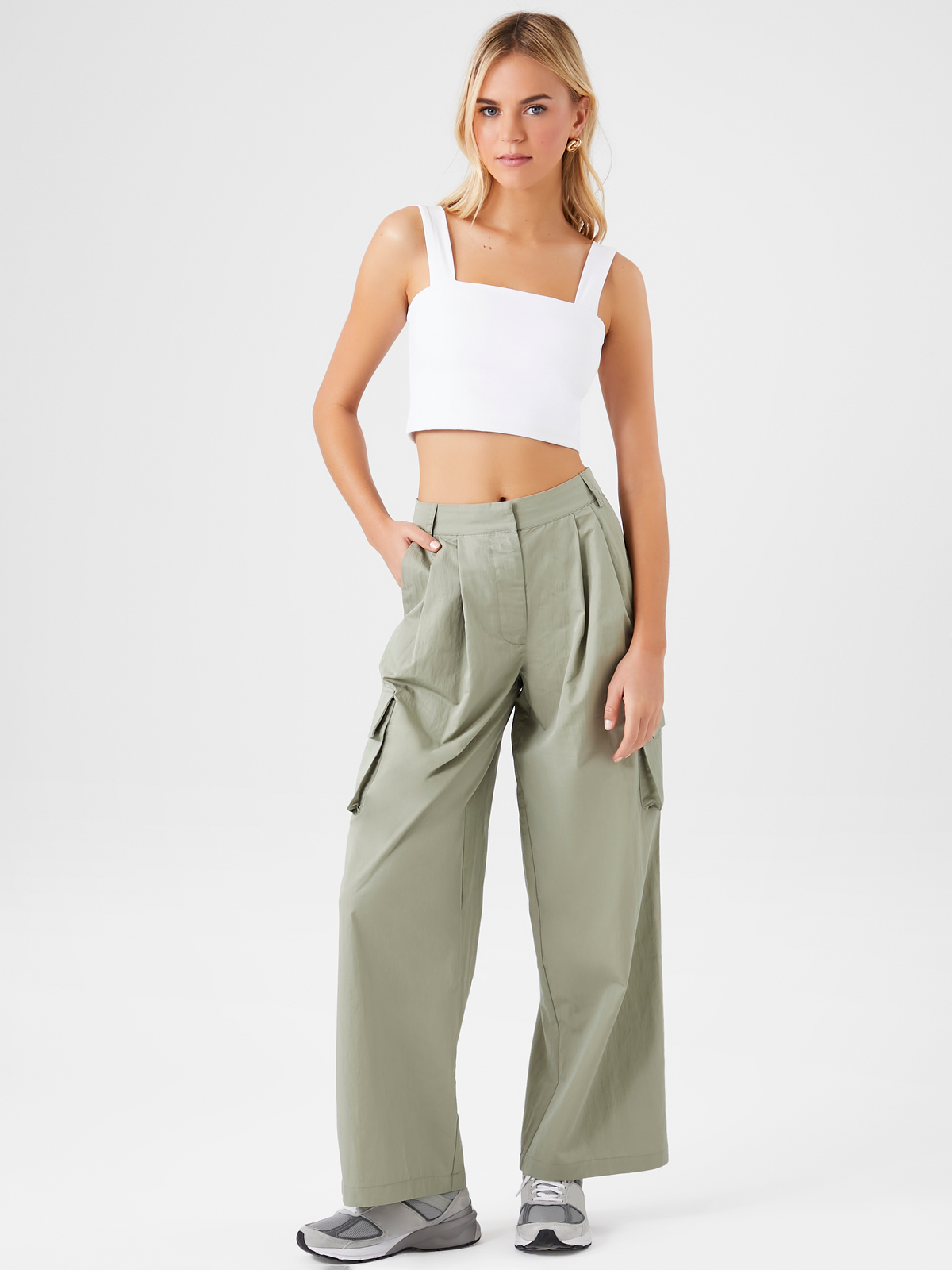 מכנסי דגמ'ח WIDE LEG