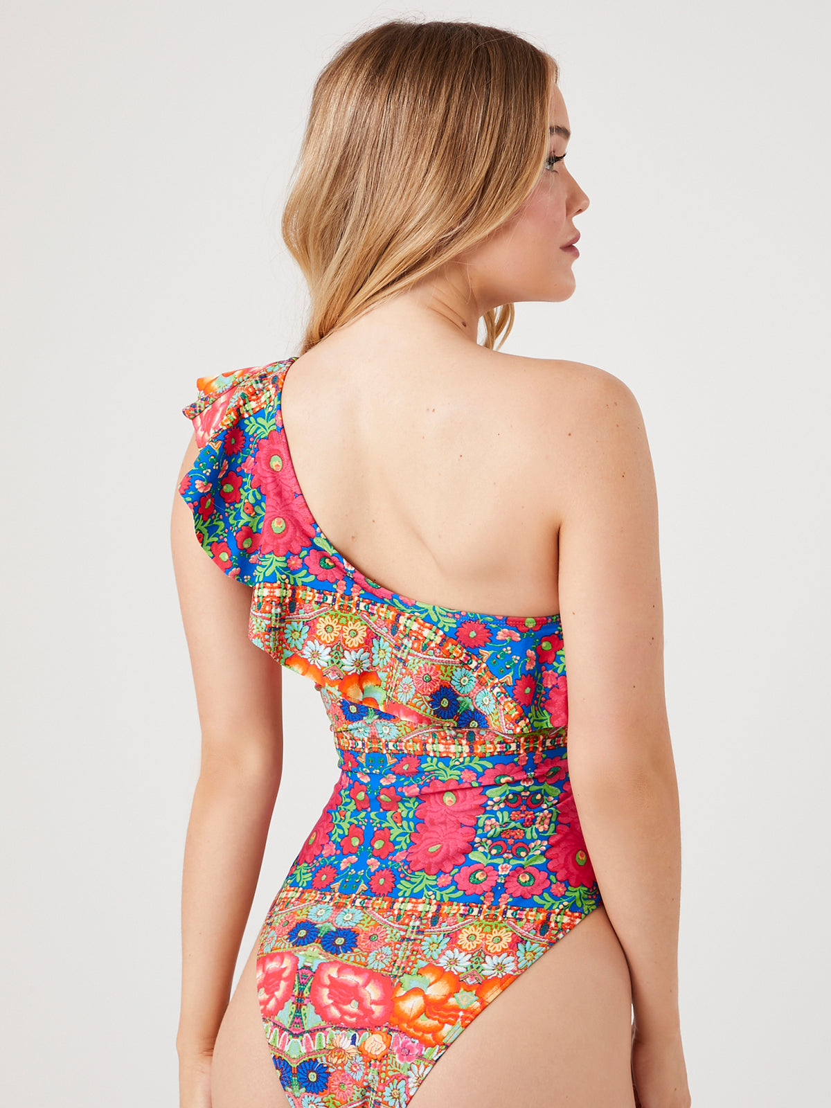 בגד ים שלם ONE SHOULDER- FOREVER 21|פוראבר 21
