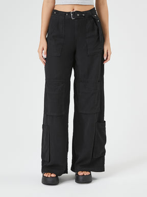 מכנסי דגמ'ח WIDE LEG
