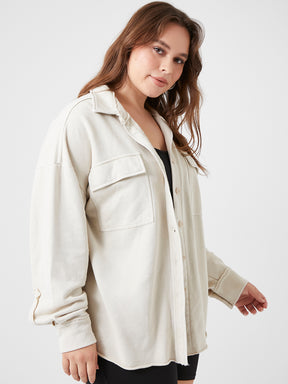 ז'קט פרנץ' טרי PLUS SIZE