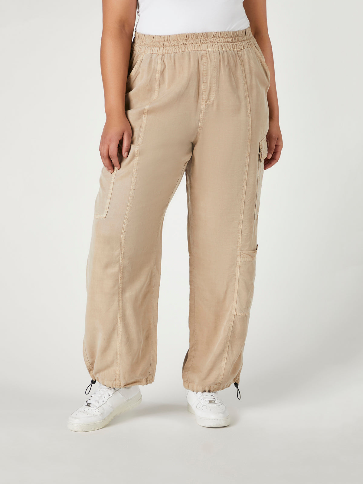מכנסי JOOGER PLUS SIZE- FOREVER 21|פוראבר 21
