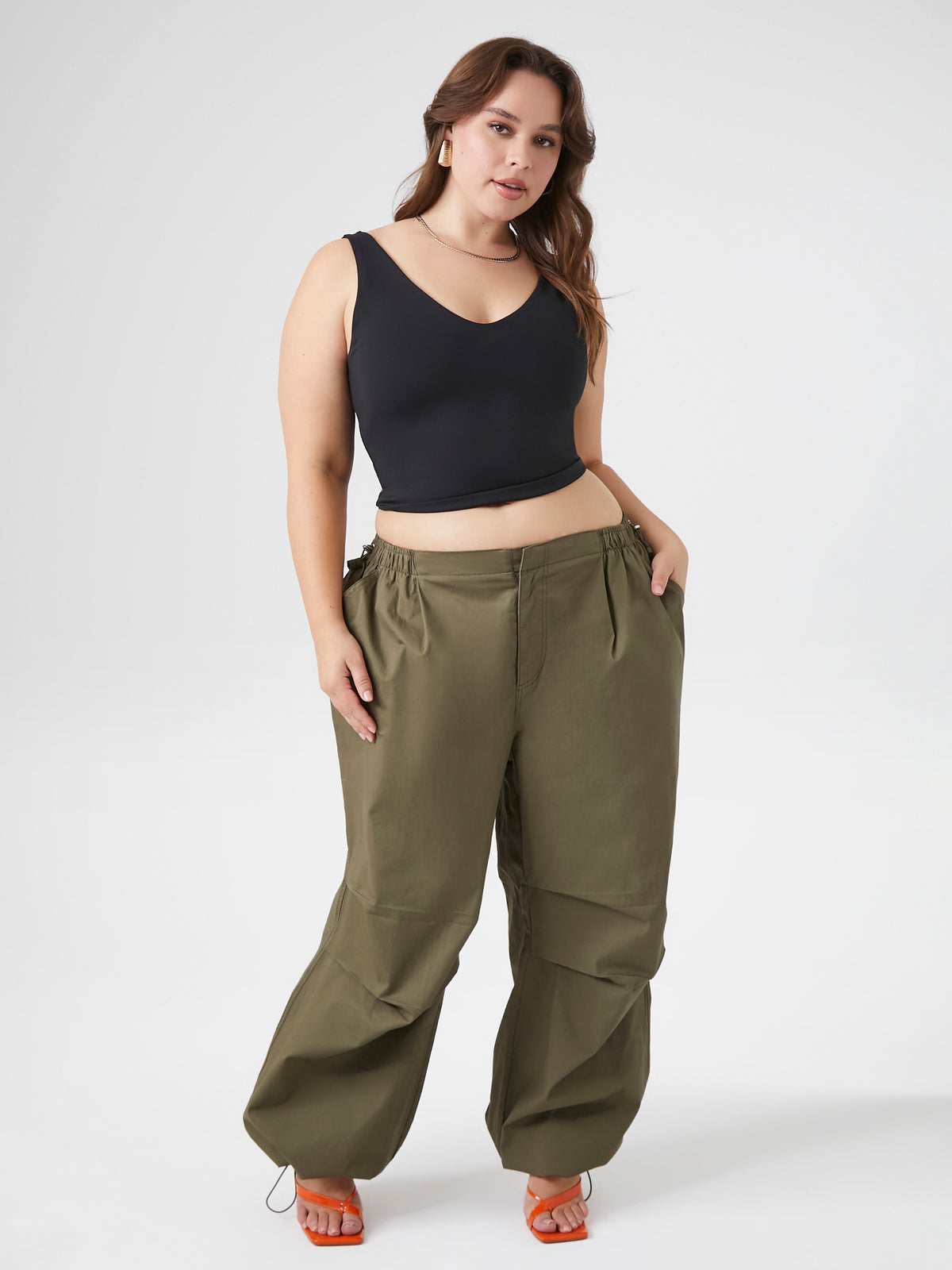 מכנסי דגמ"ח רחבים PLUS SIZE