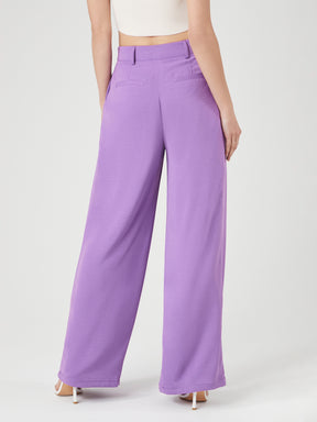 מכנסיים מחוייטים WIDE LEG