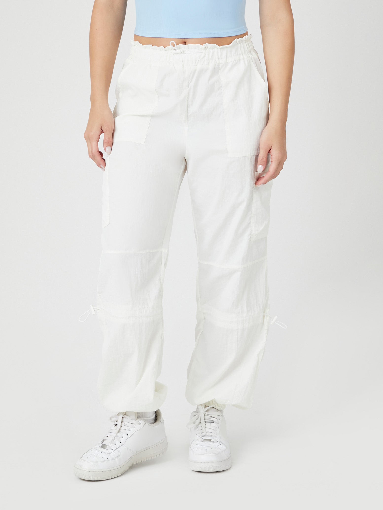 מכנסי JOGGER בסגנון דגמ'ח- FOREVER 21|פוראבר 21