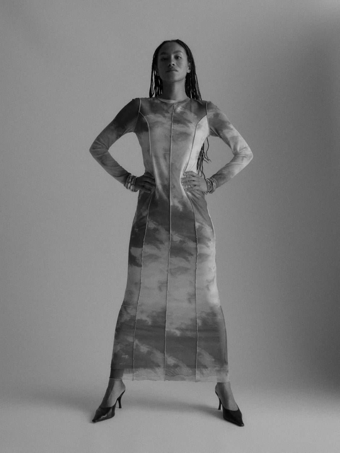 שמלת מש מקסי צבוענית- Vero Moda |וורו מודה