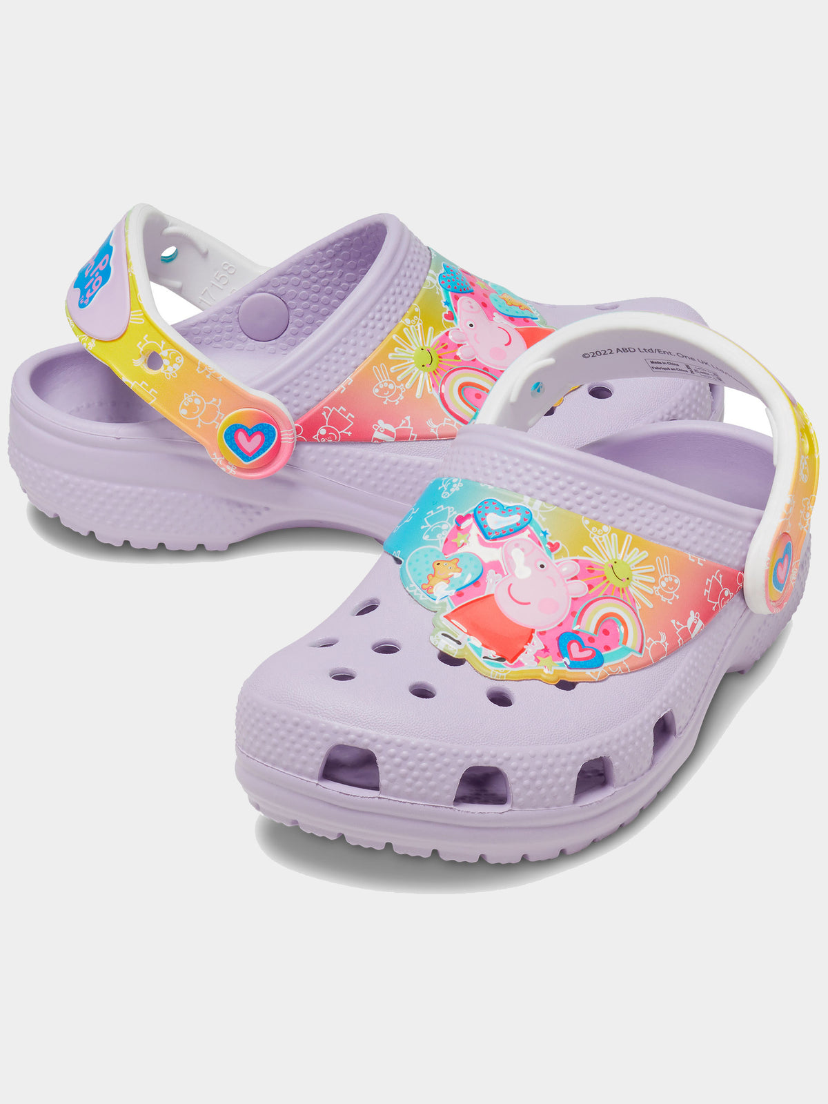 כפכפי CROCS בעיצוב פפה פיג / תינוקות