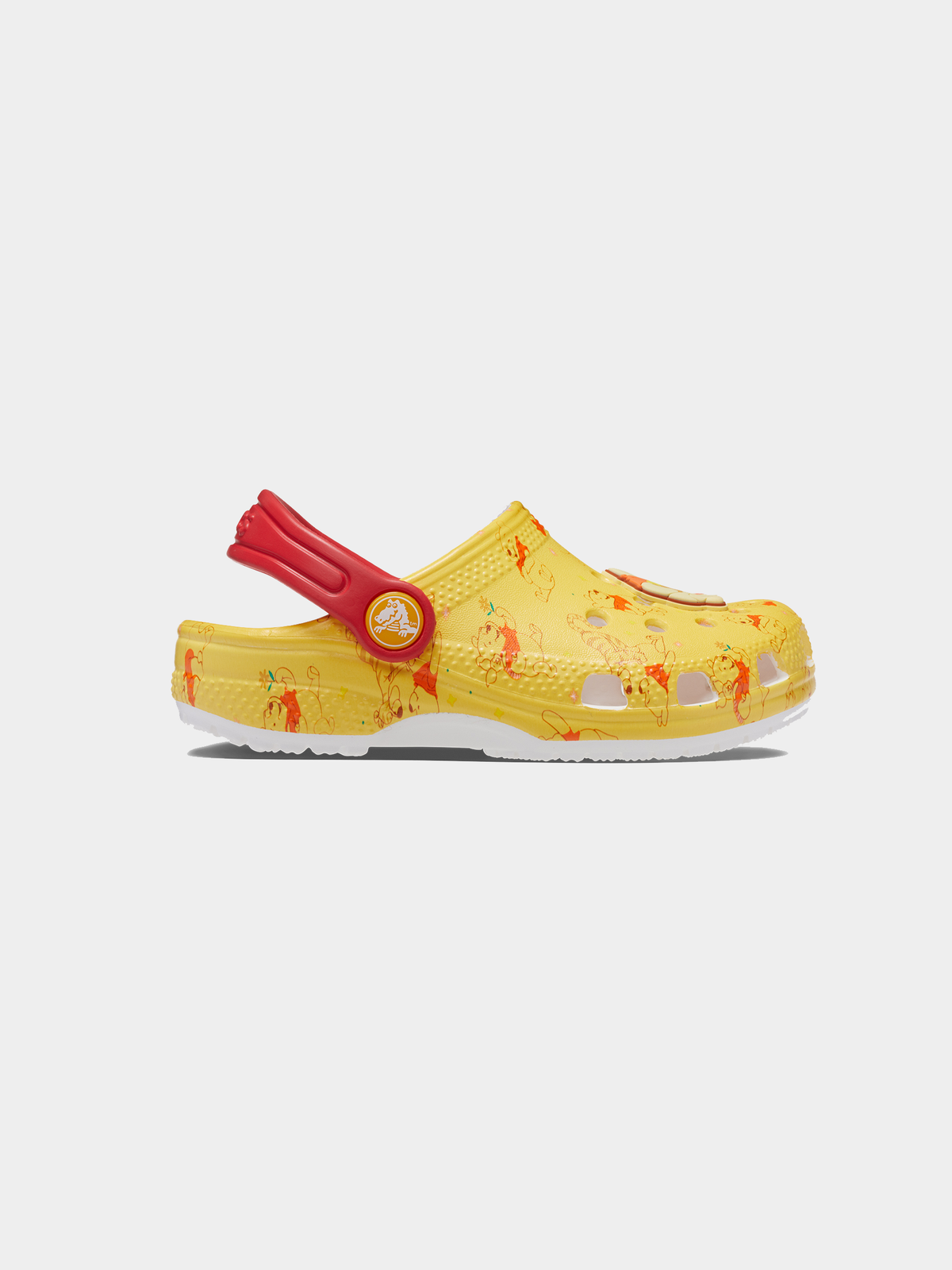 כפכפי CROCS בעיצוב פו הדב / תינוקות יוניסקס