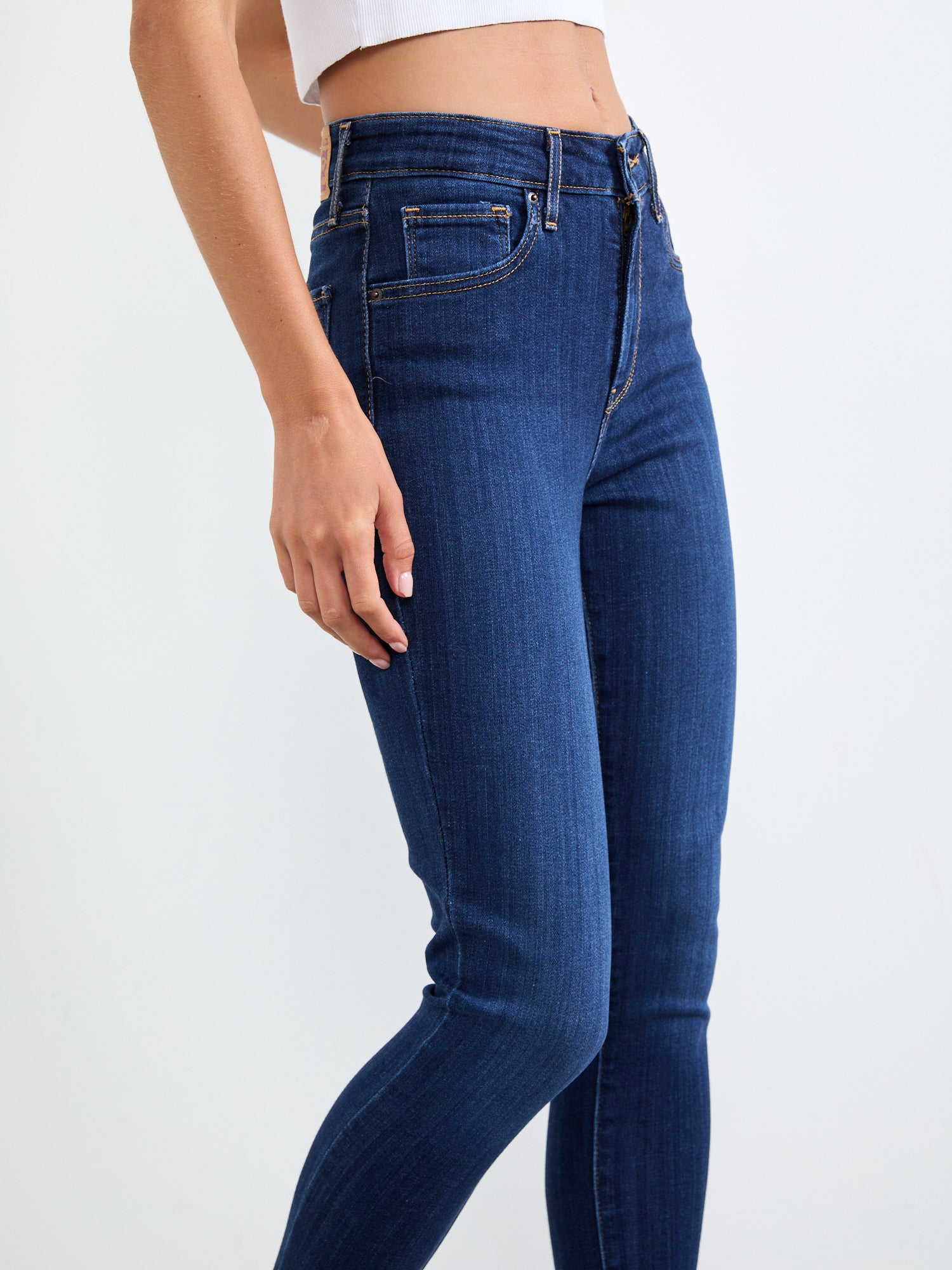 מכנסי סקיני ג'ינס בגזרה גבוהה 721- Levi's|ליוויס