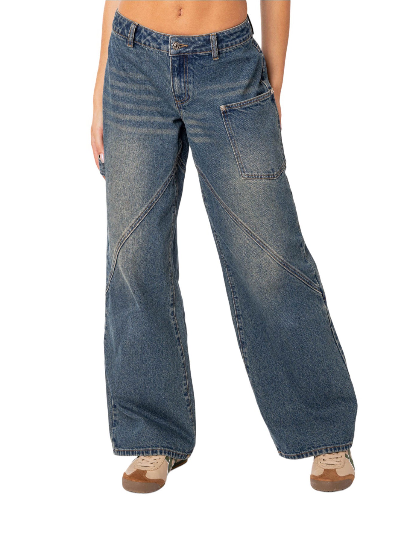 ג'ינס SERENA רחב- Edikted|אדיקטד