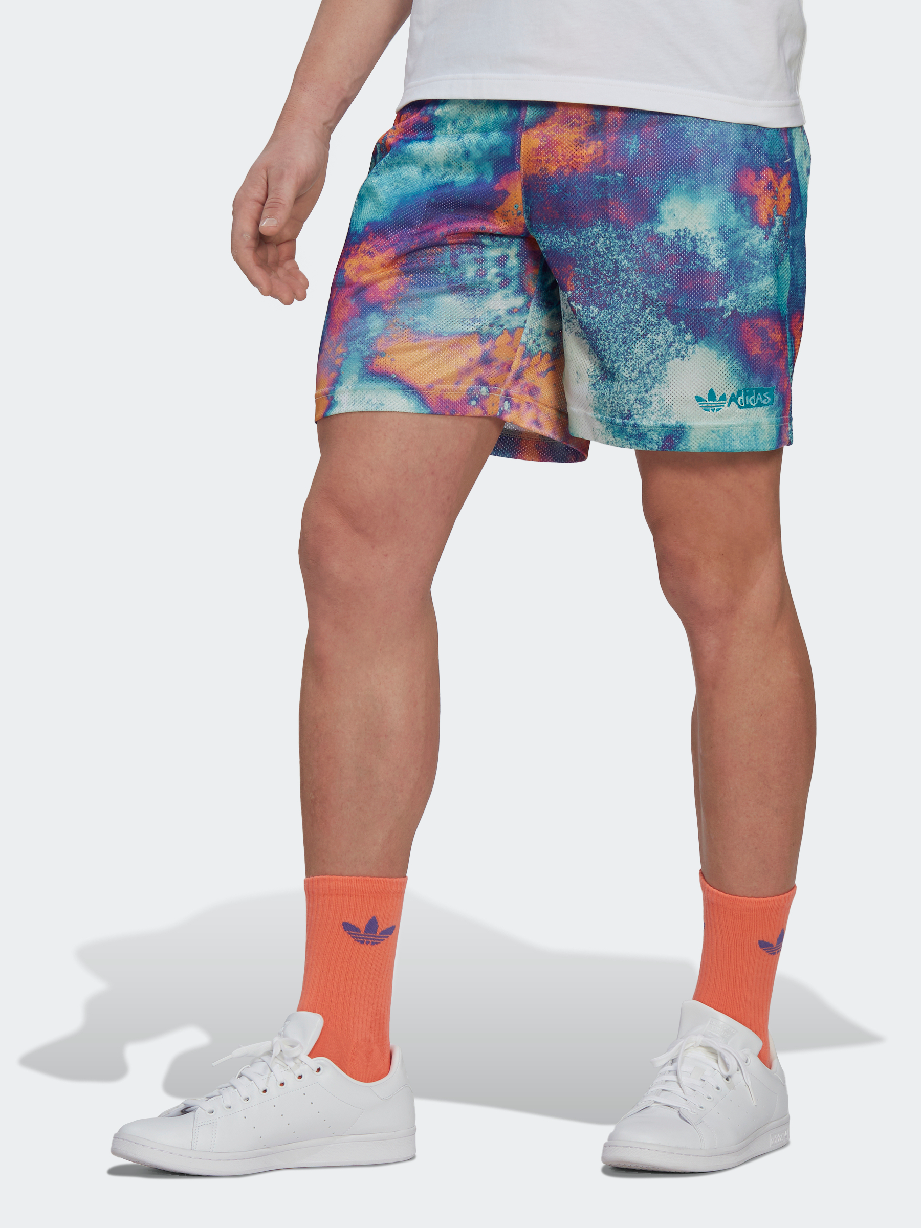 מכנסיים ספורטיביים עם הדפס טאי דאי- Adidas Originals|אדידס אוריג'ינלס